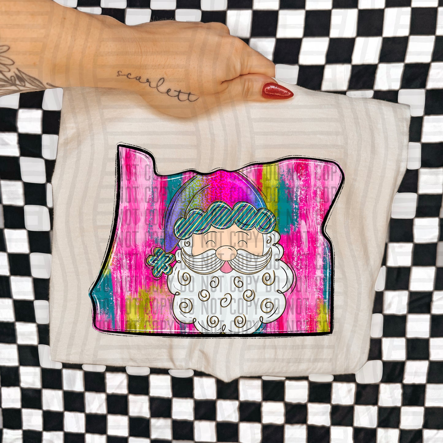 PICK A STATE - SANTA STATES - Digital download 300DPI PNG FILE