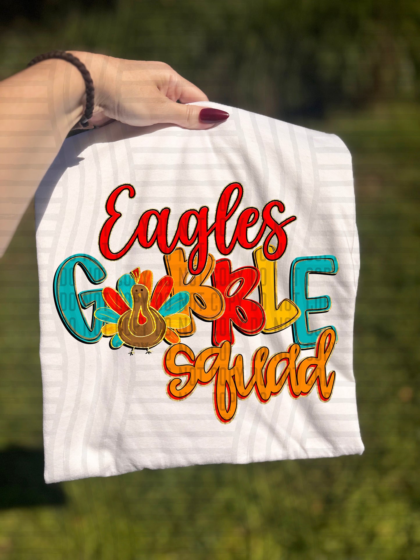 GOBBLE SQUAD MASCOTS - 300 dpi Digital Download