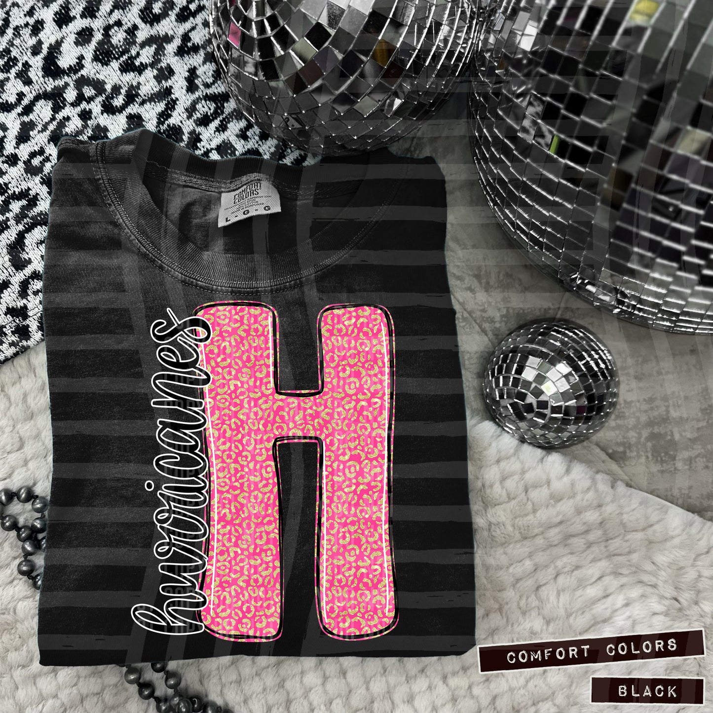 Pink Leopard Single Letter - Dropdown + CUSTOM- Digital Download 300DPI PNG FILE