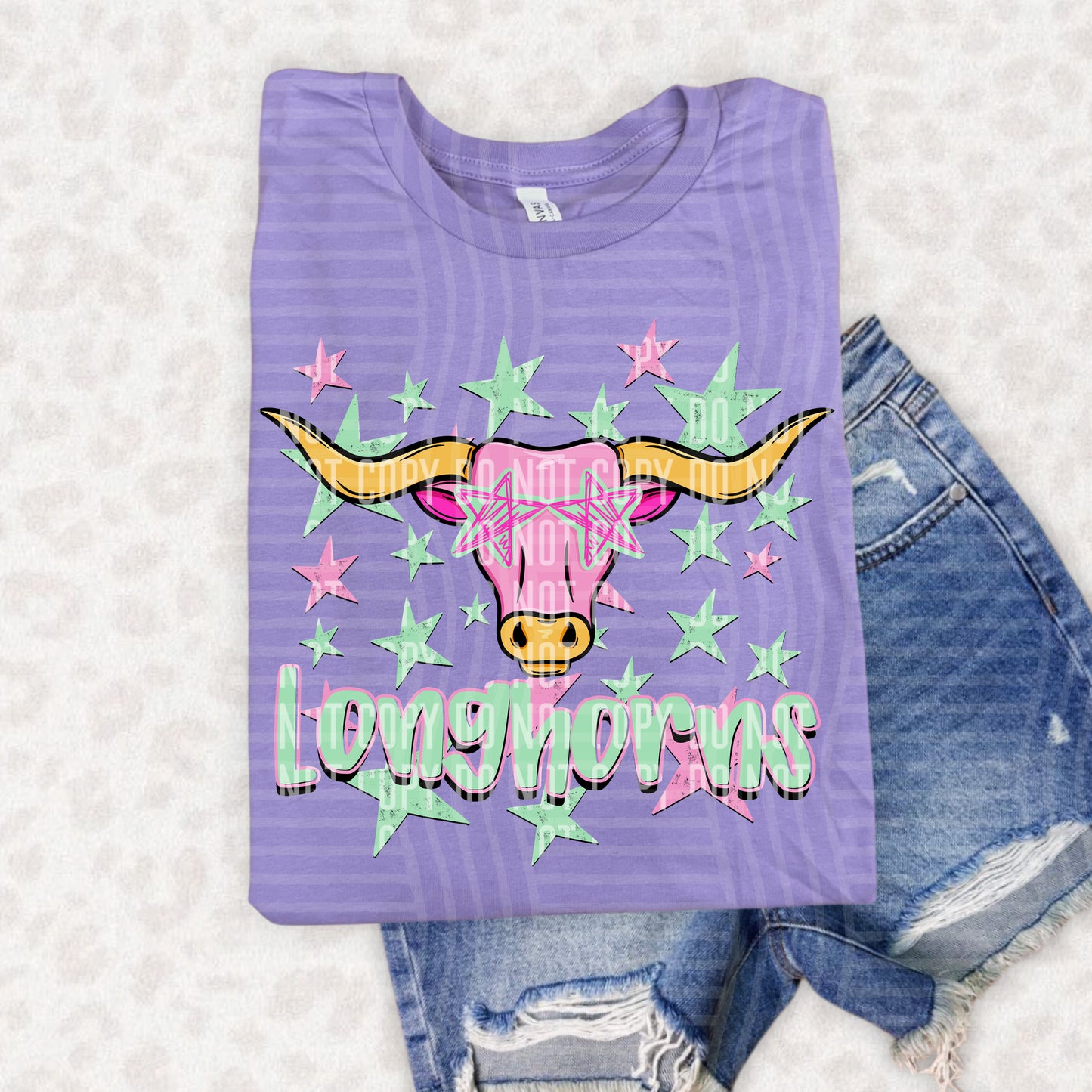 PREPPY STARRY EYED mascots pink/green -  Digital Download 300DPI PNG FILE