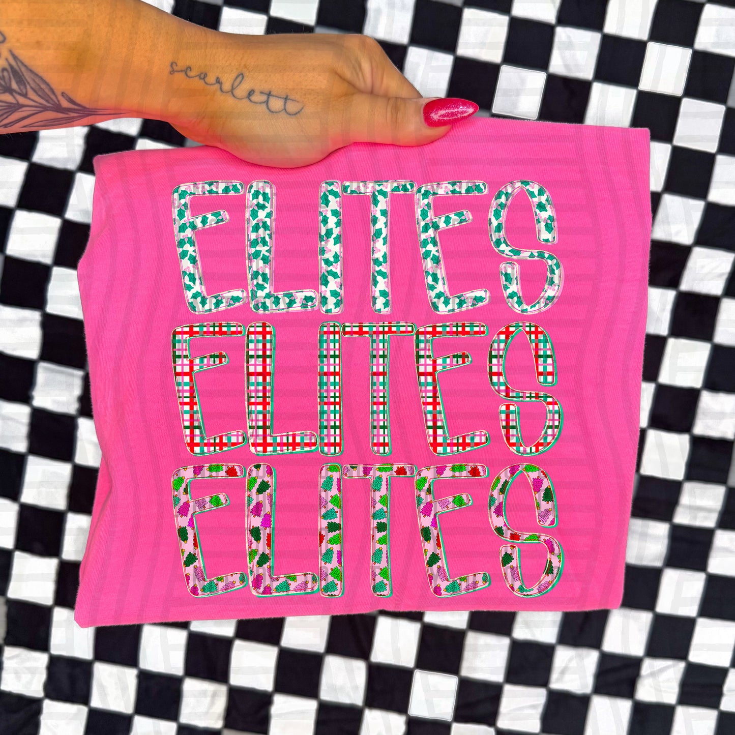 Twinkle Tinsel stacked - Dropdown - 300 DPI Digital download