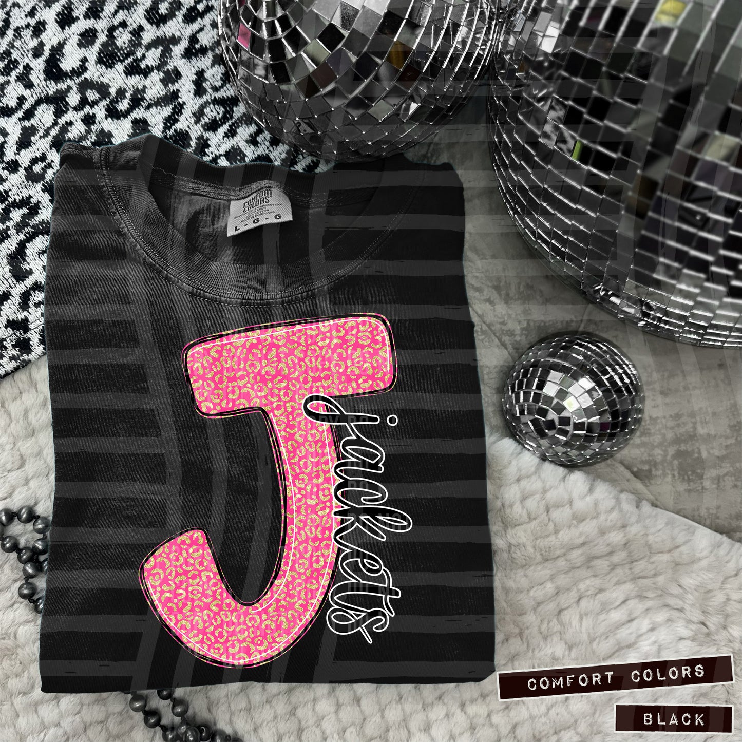 Pink Leopard Single Letter - Dropdown + CUSTOM- Digital Download 300DPI PNG FILE
