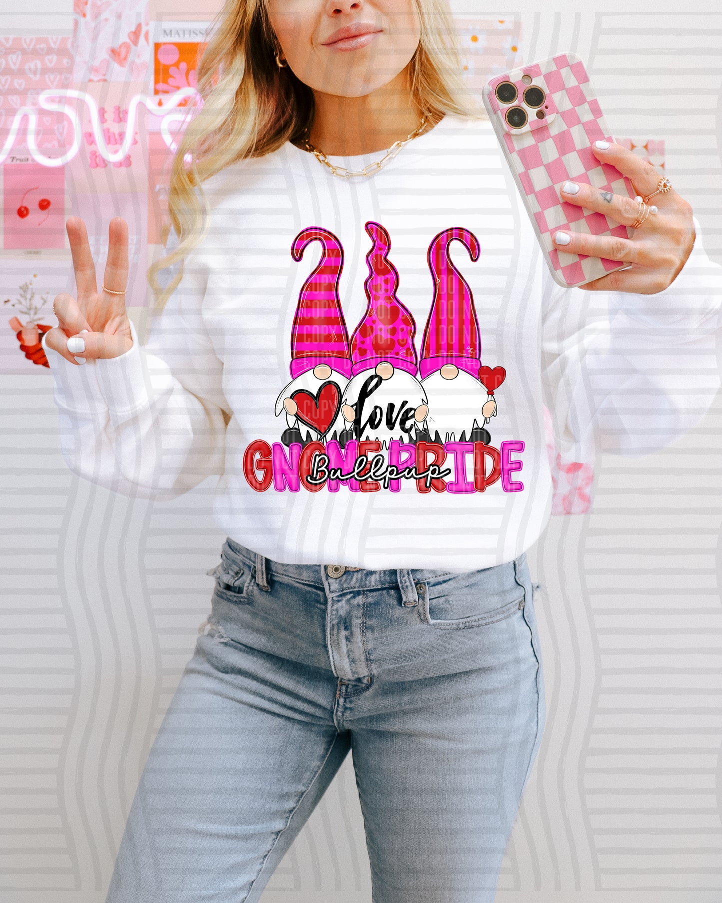 Gnome Pride (Singular) - Custom + Dropdown - 300 dpi Digital Download