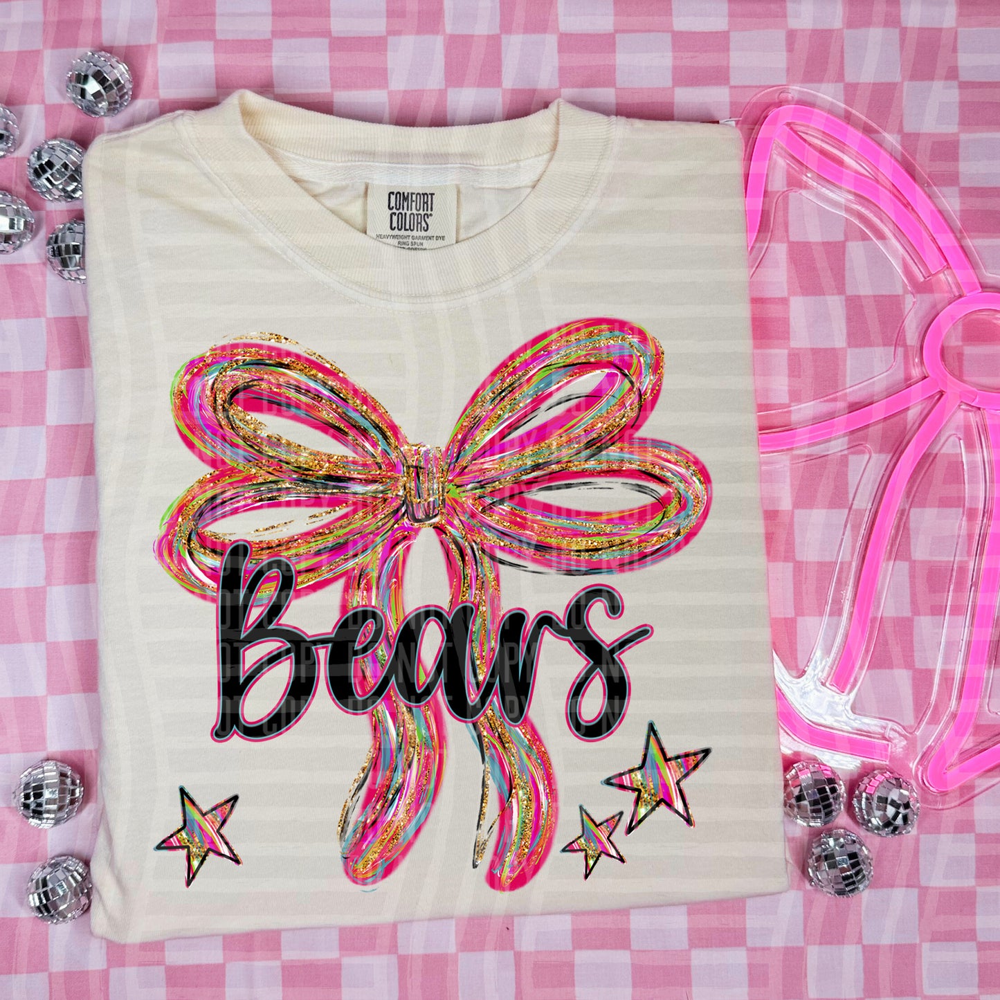 Whimsical Christmas Bow Mascots - 300 dpi Digital Download