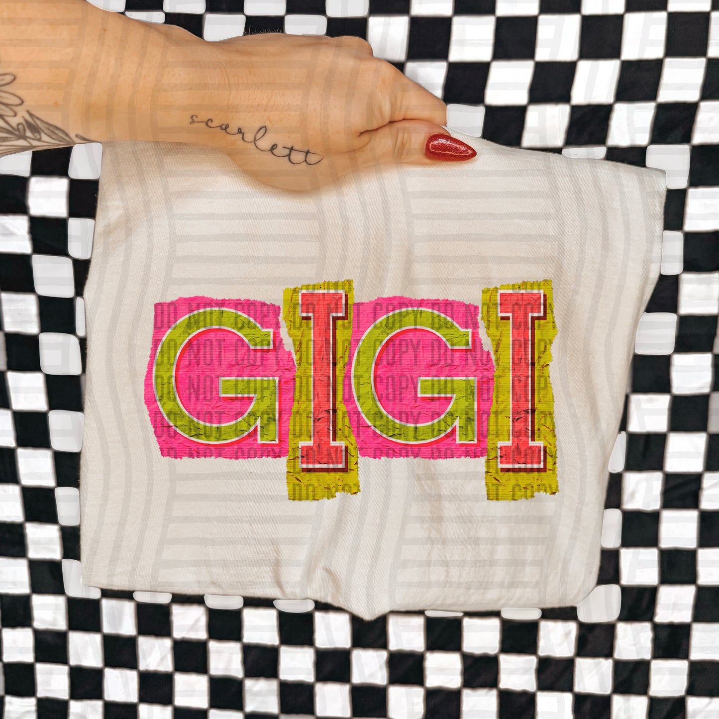 Retro Magazine NAMES - DROPDOWN + CUSTOM - Digital Download 300DPI PNG FILE