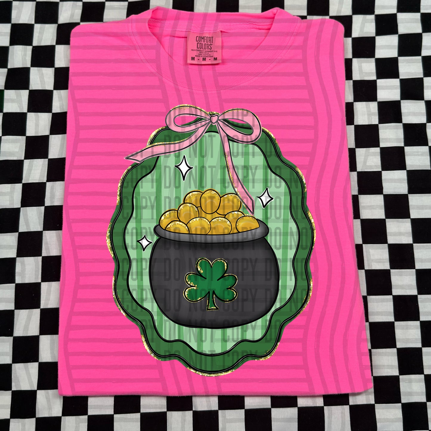 POT OF GOLD FRAMED - Digital Download 300DPI PNG FILE
