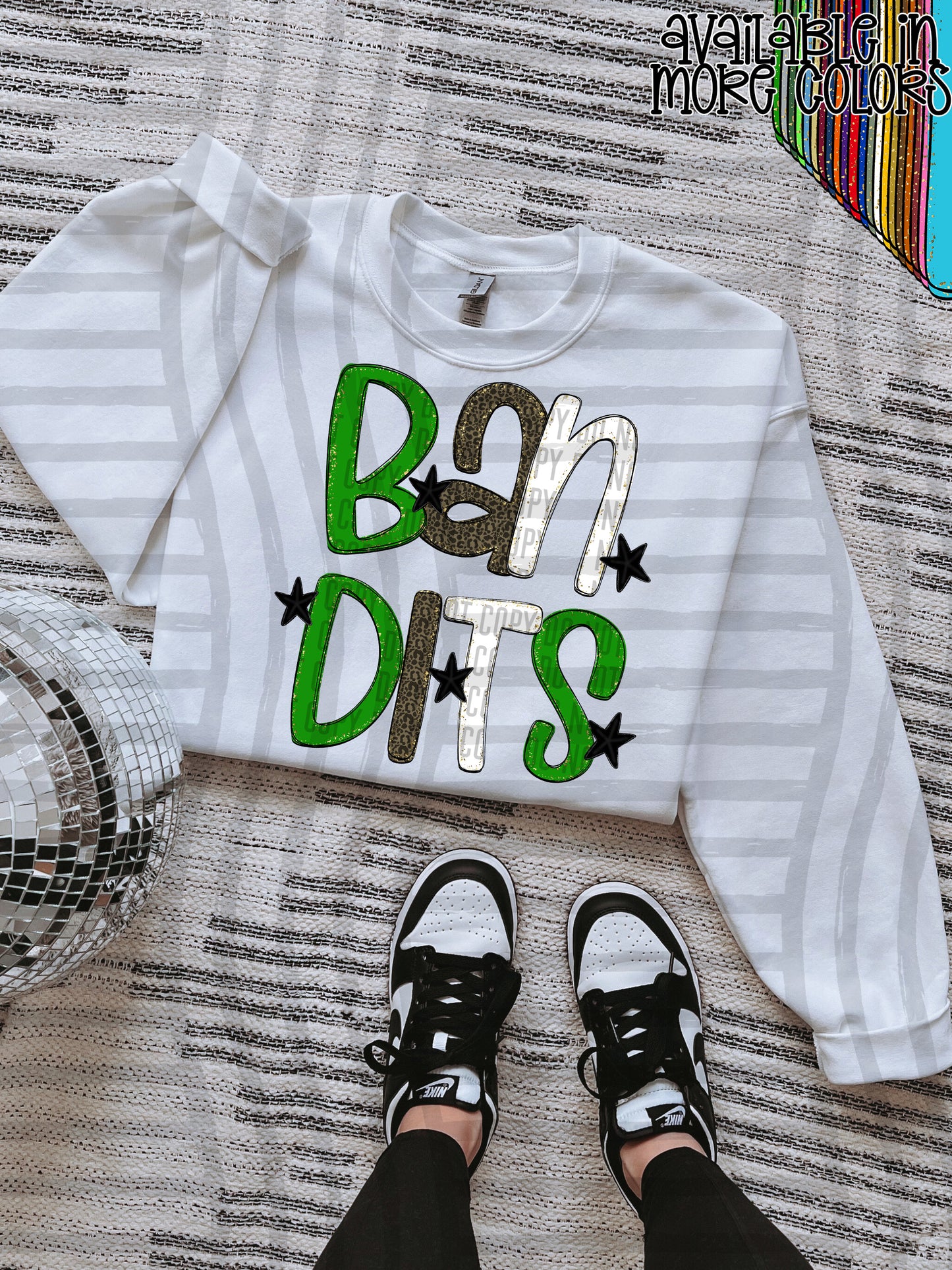 CUSTOM - Leopard Game Day Glam  - Digital download 300DPI PNG FILE