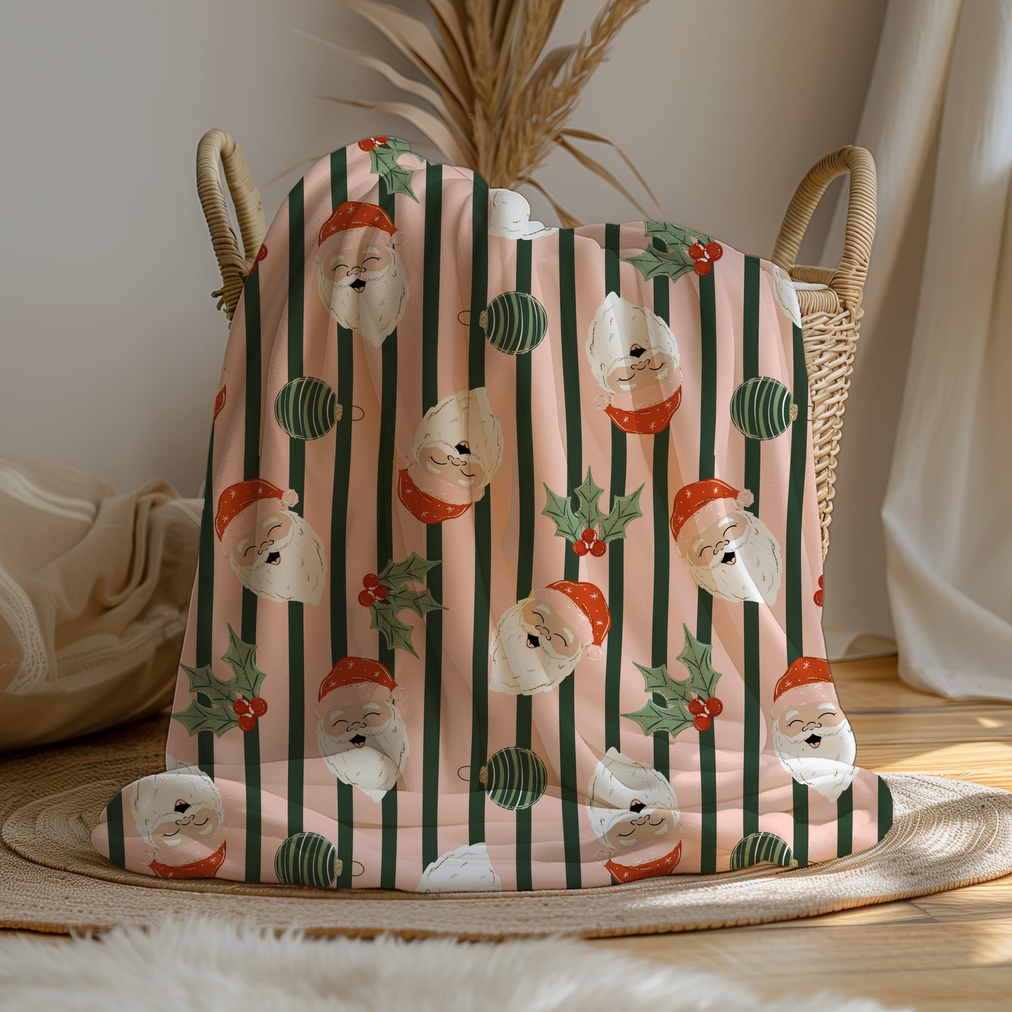 Simple Christmas - Seamless Digital Papers - 4 pack - Digital download 300DPI PNG FILE