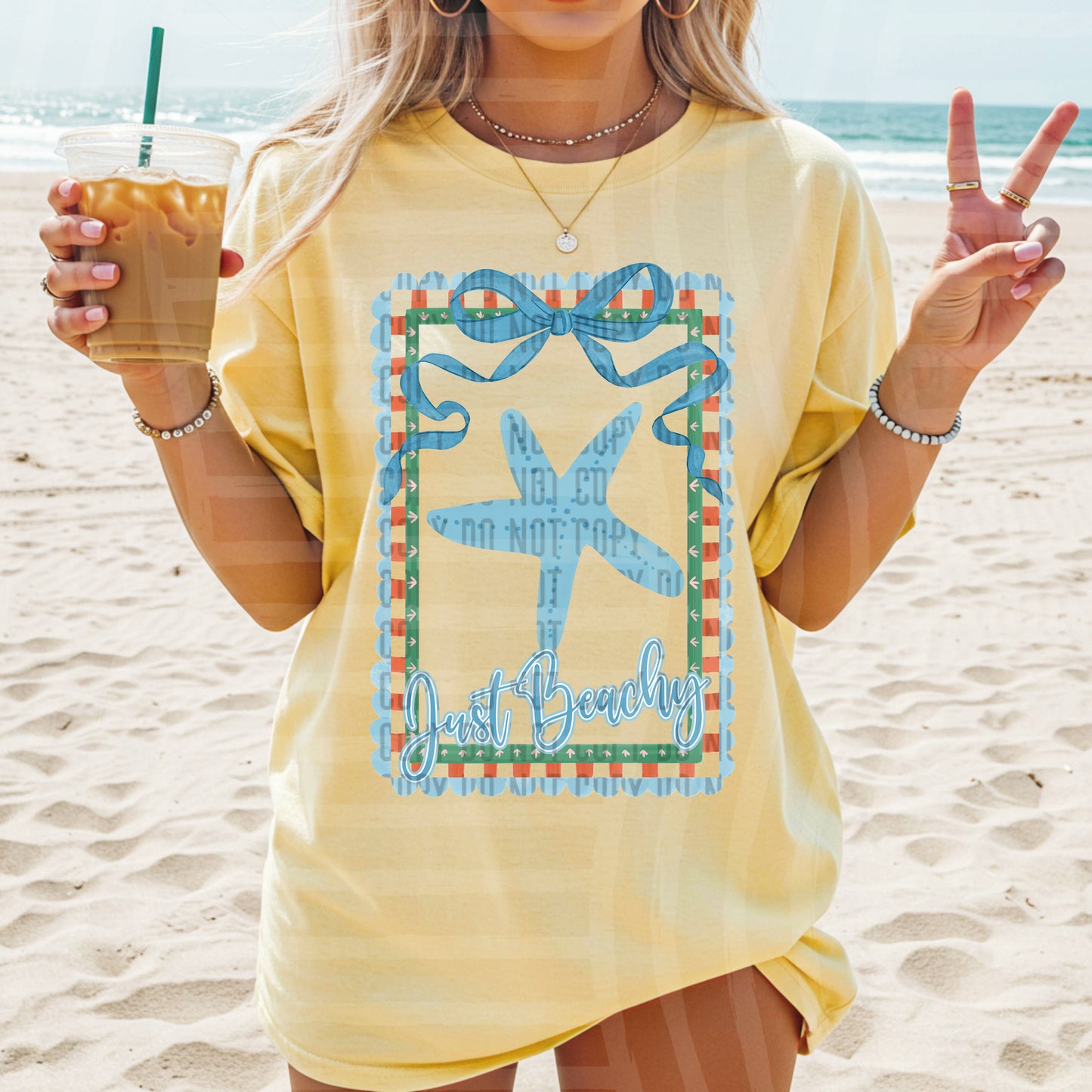 CUTESY BEACH - Choose DESIGN - Digital Download 300DPI PNG FILE