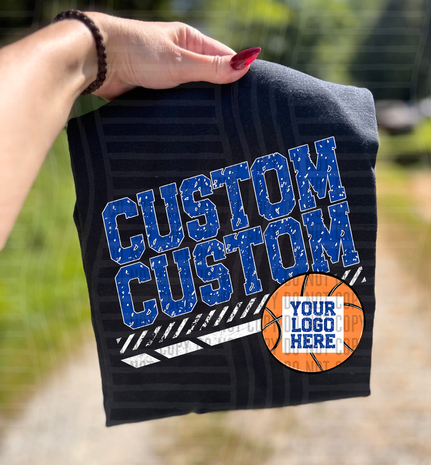 CUSTOM Grunge Basketball - Digital download 300DPI PNG FILE