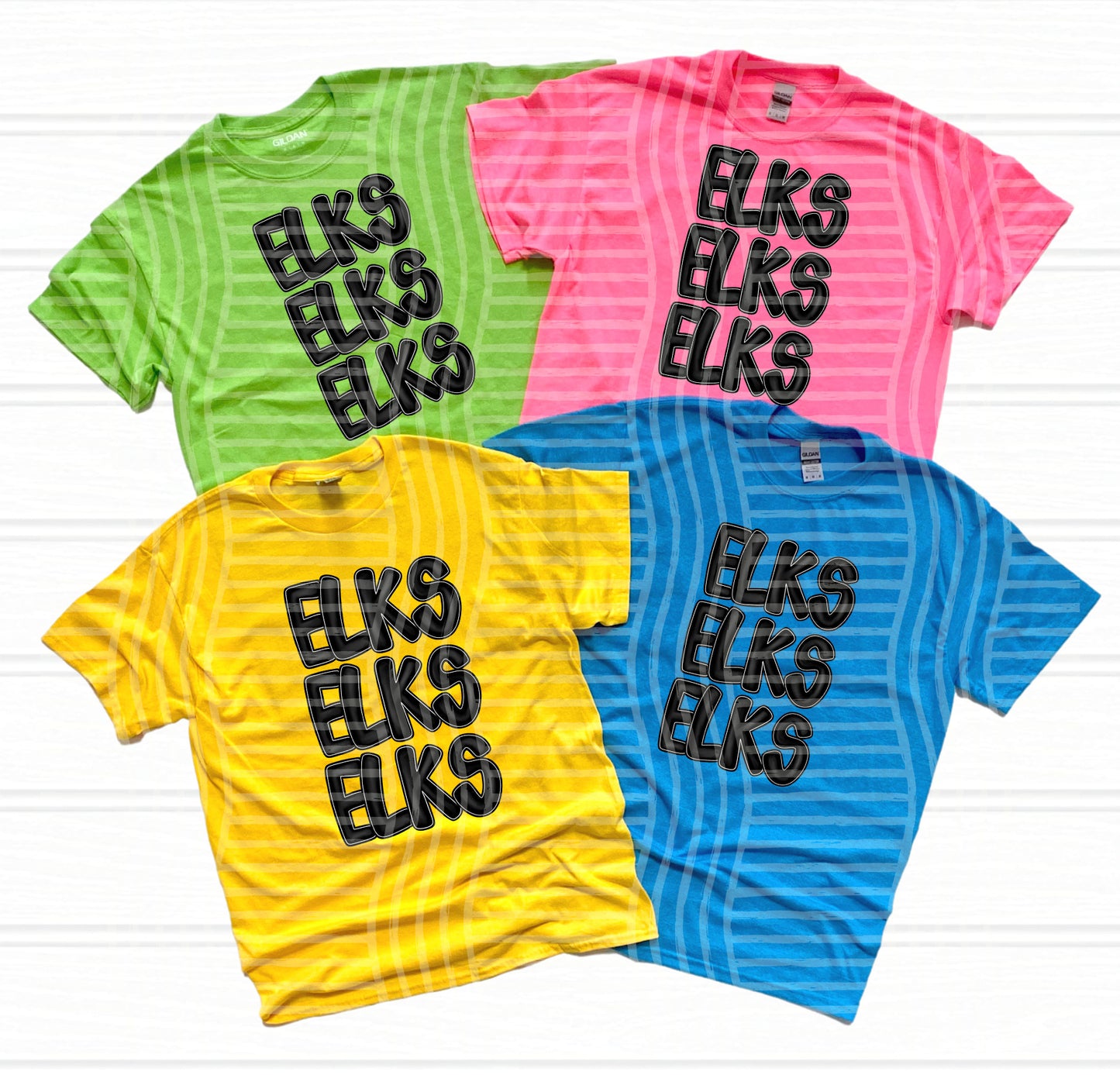 Black Stacked- Dropdown - Dropdown Digital Download 300DPI PNG FILE