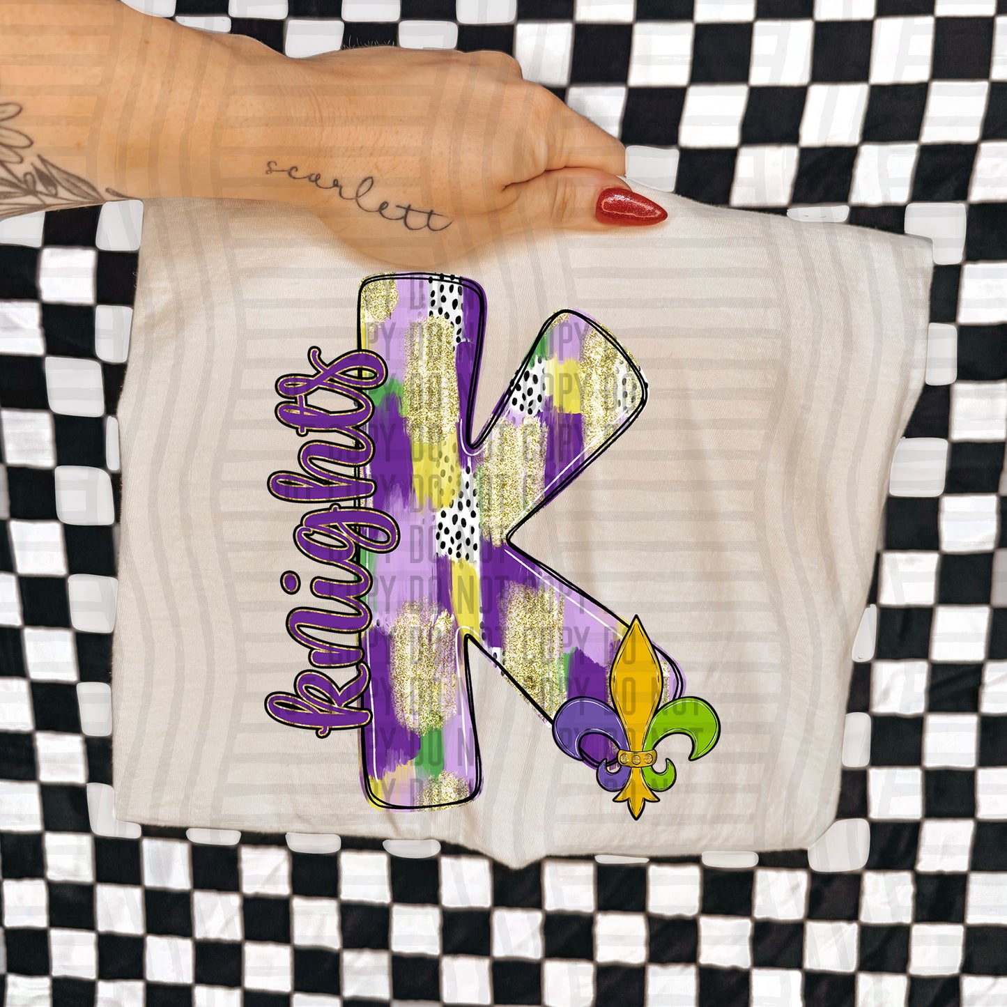 Mardi Mascots Custom + Dropdown  - 300 dpi Digital Download