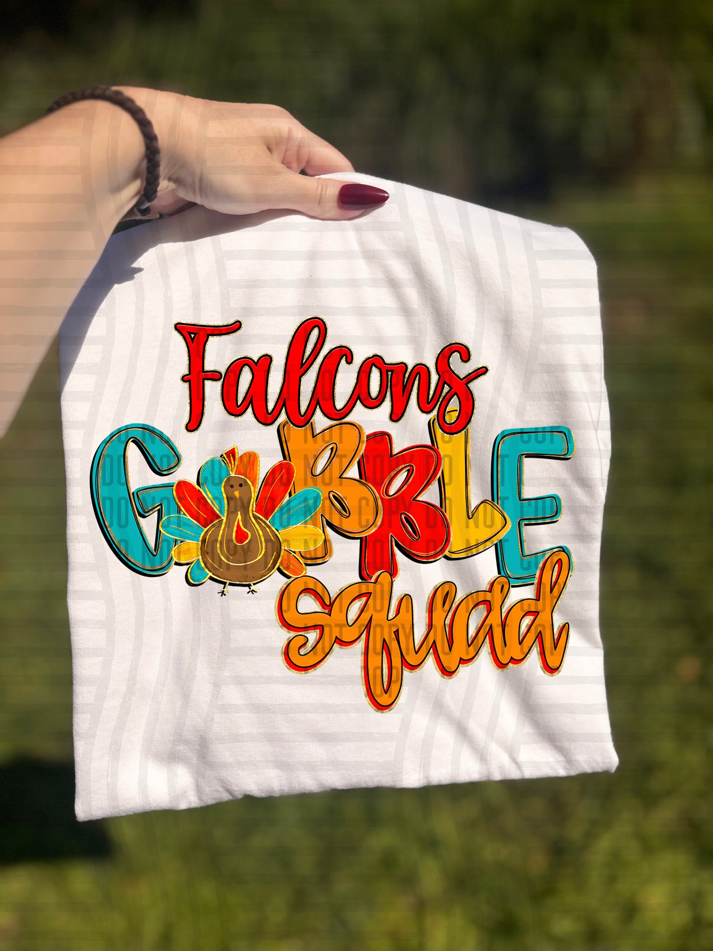 GOBBLE SQUAD MASCOTS - 300 dpi Digital Download