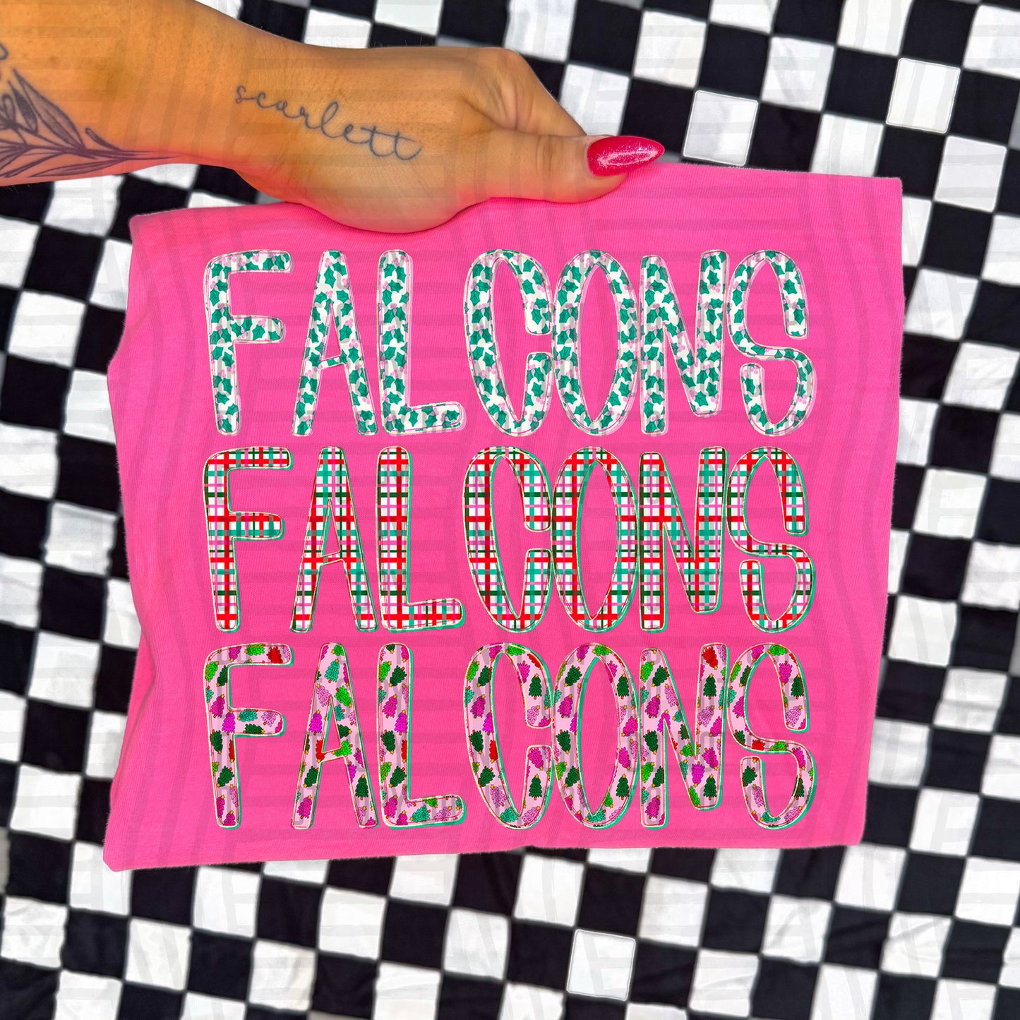 Twinkle Tinsel stacked - Dropdown - 300 DPI Digital download