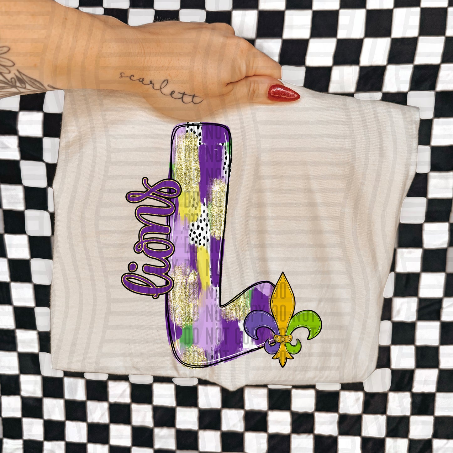 Mardi Mascots Custom + Dropdown  - 300 dpi Digital Download