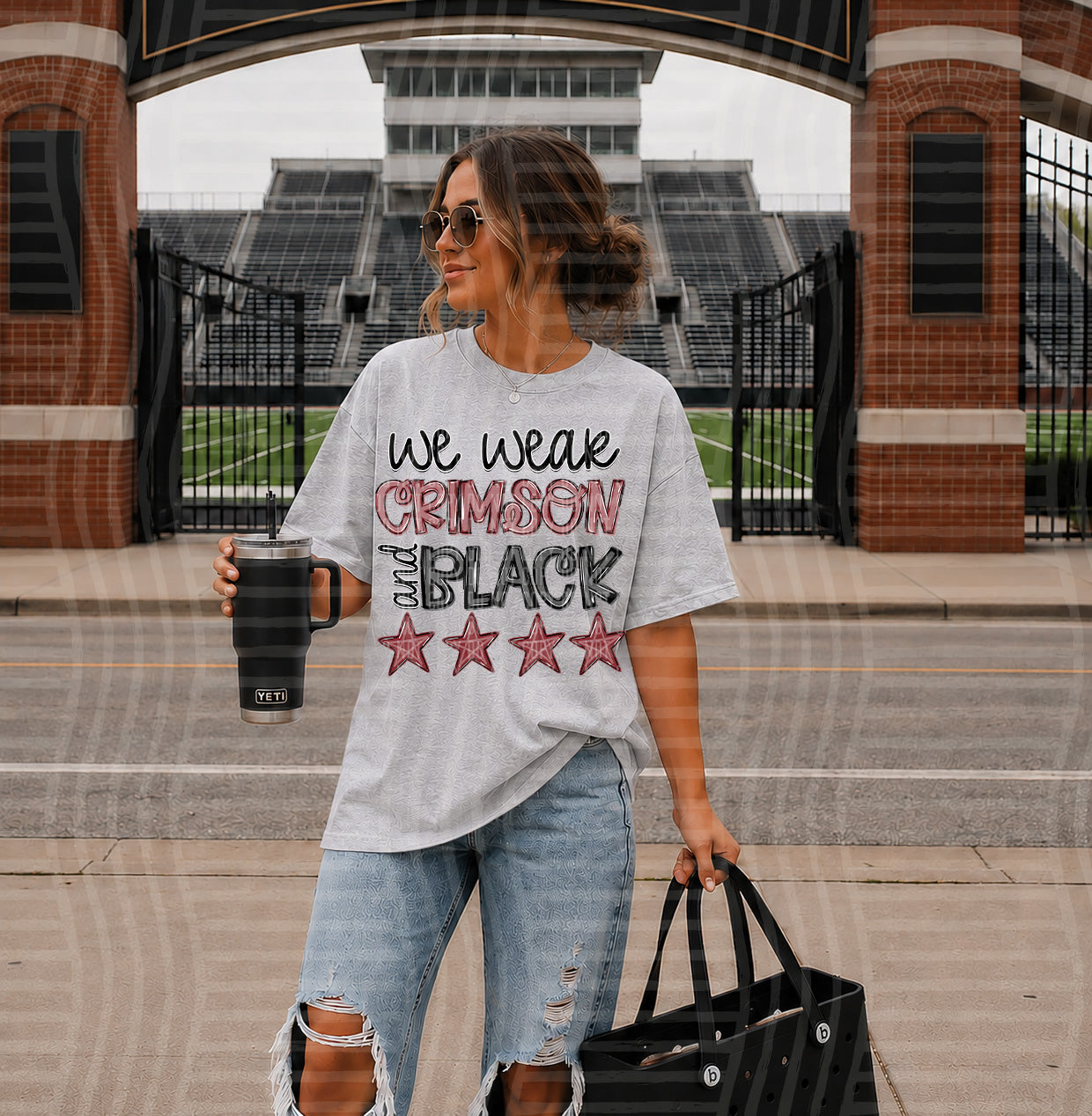 We Wear COLORS - Custom + DROPDOWN - 300 DPI digital download