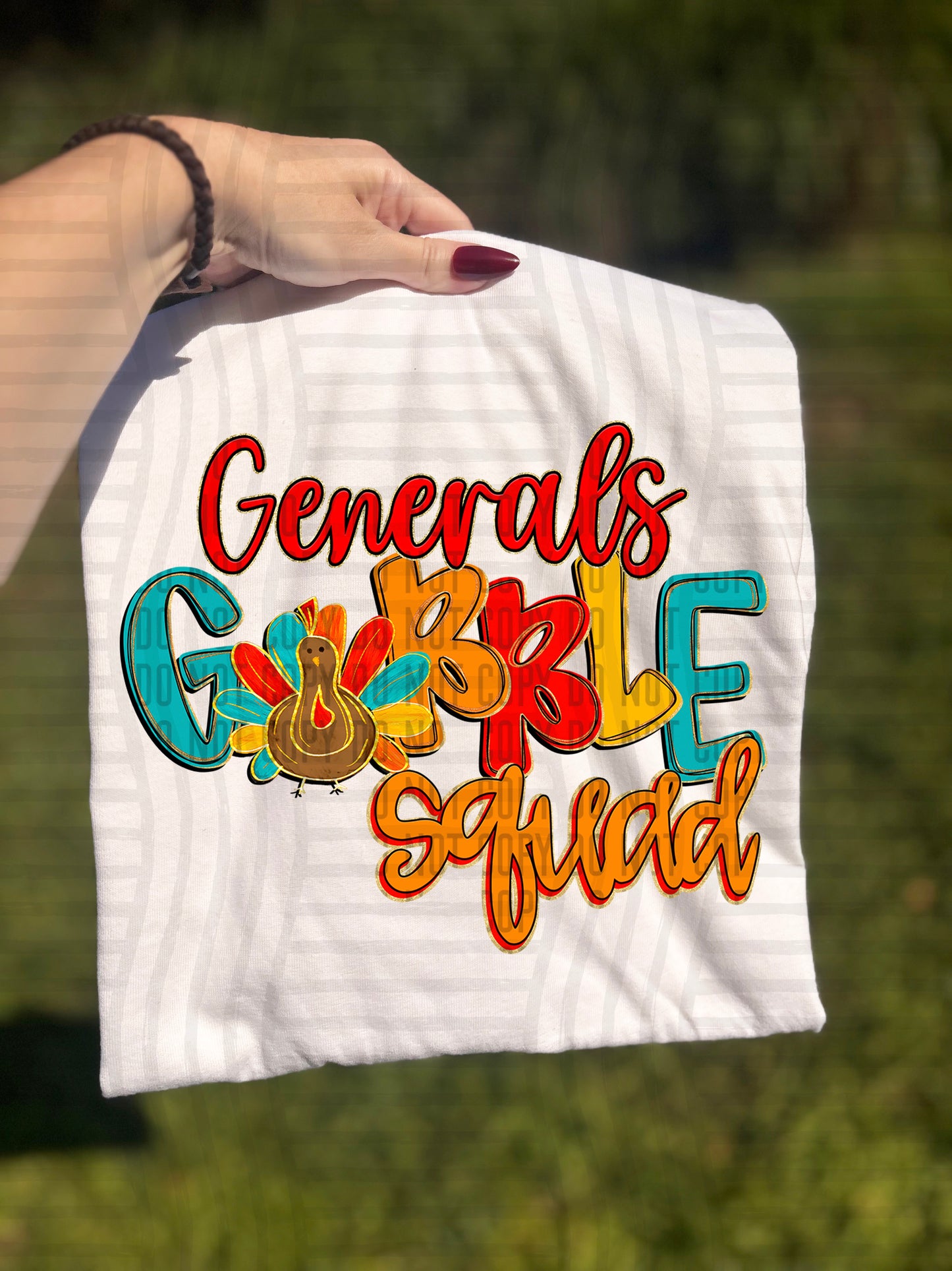 GOBBLE SQUAD MASCOTS - 300 dpi Digital Download
