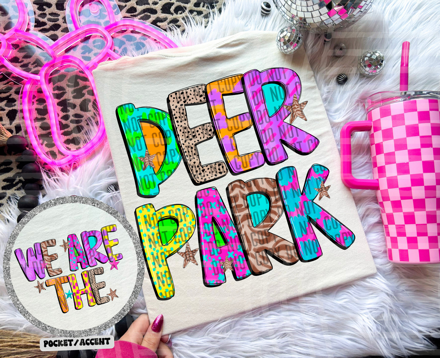 Funky Mix Up - Optional POCKET - Custom + Dropdown  - 300 dpi Digital Download