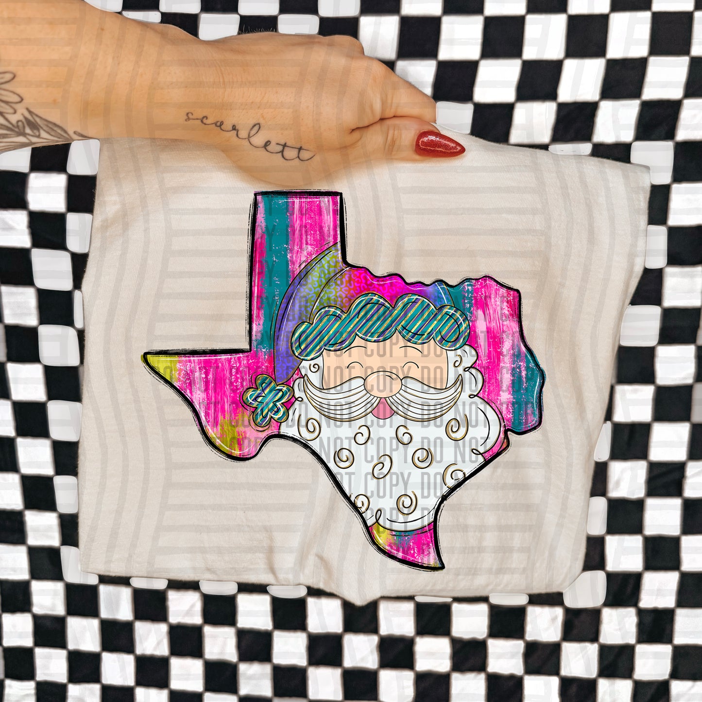 PICK A STATE - SANTA STATES - Digital download 300DPI PNG FILE