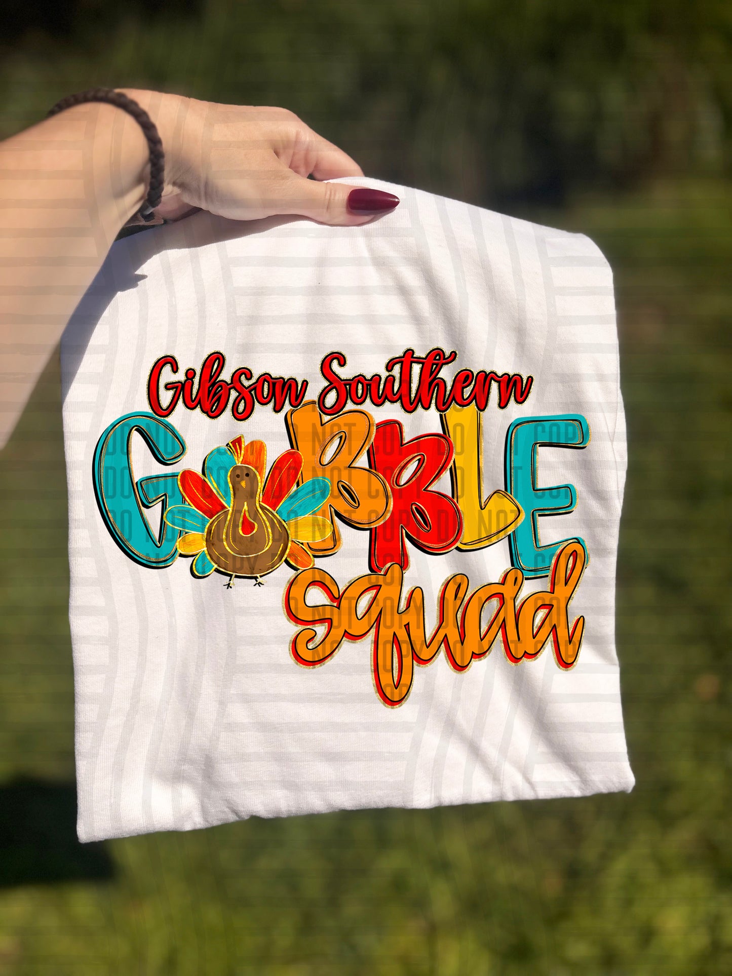 GOBBLE SQUAD MASCOTS - 300 dpi Digital Download