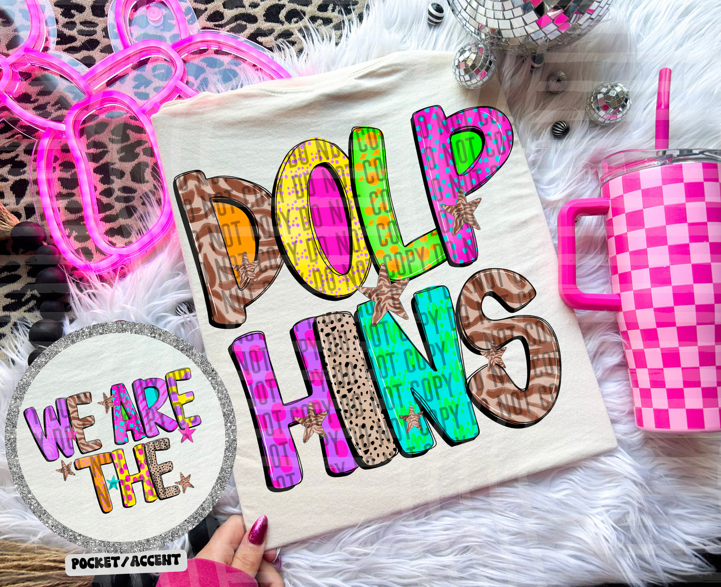 Funky Mix Up - Optional POCKET - Custom + Dropdown  - 300 dpi Digital Download