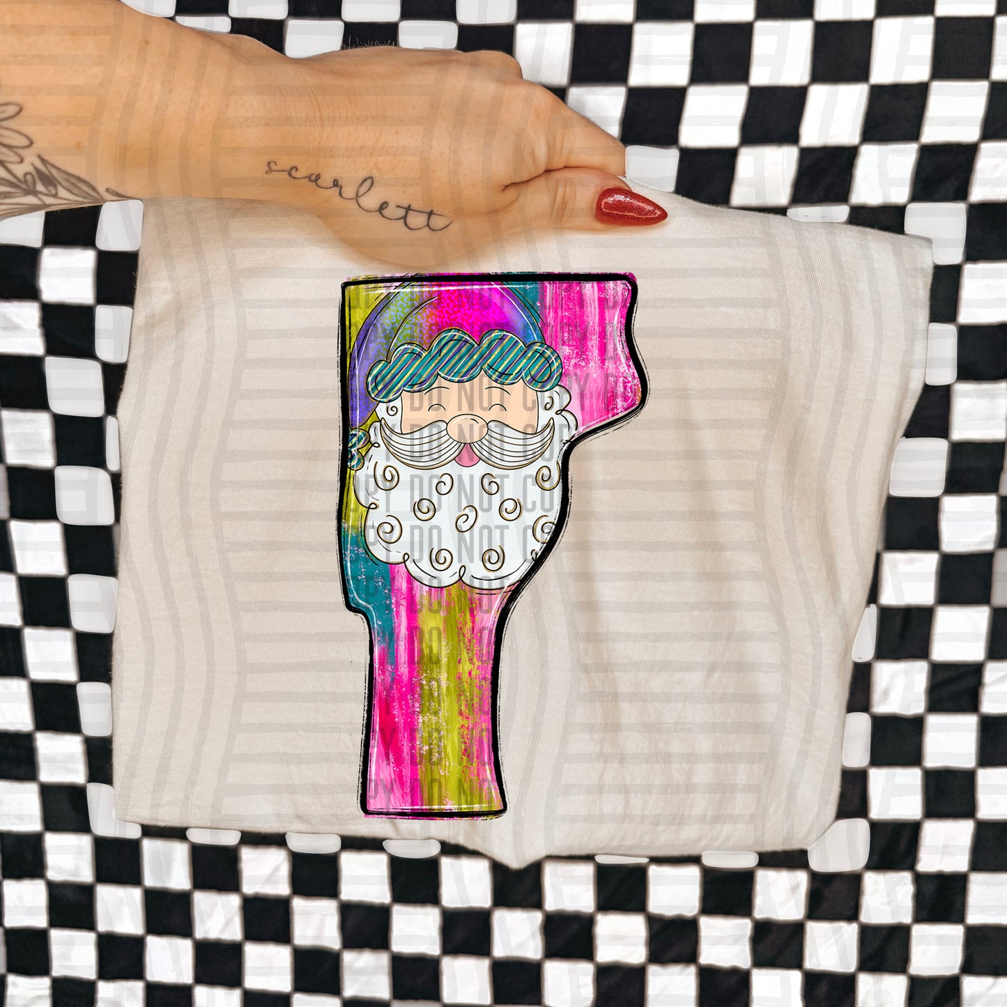 PICK A STATE - SANTA STATES - Digital download 300DPI PNG FILE