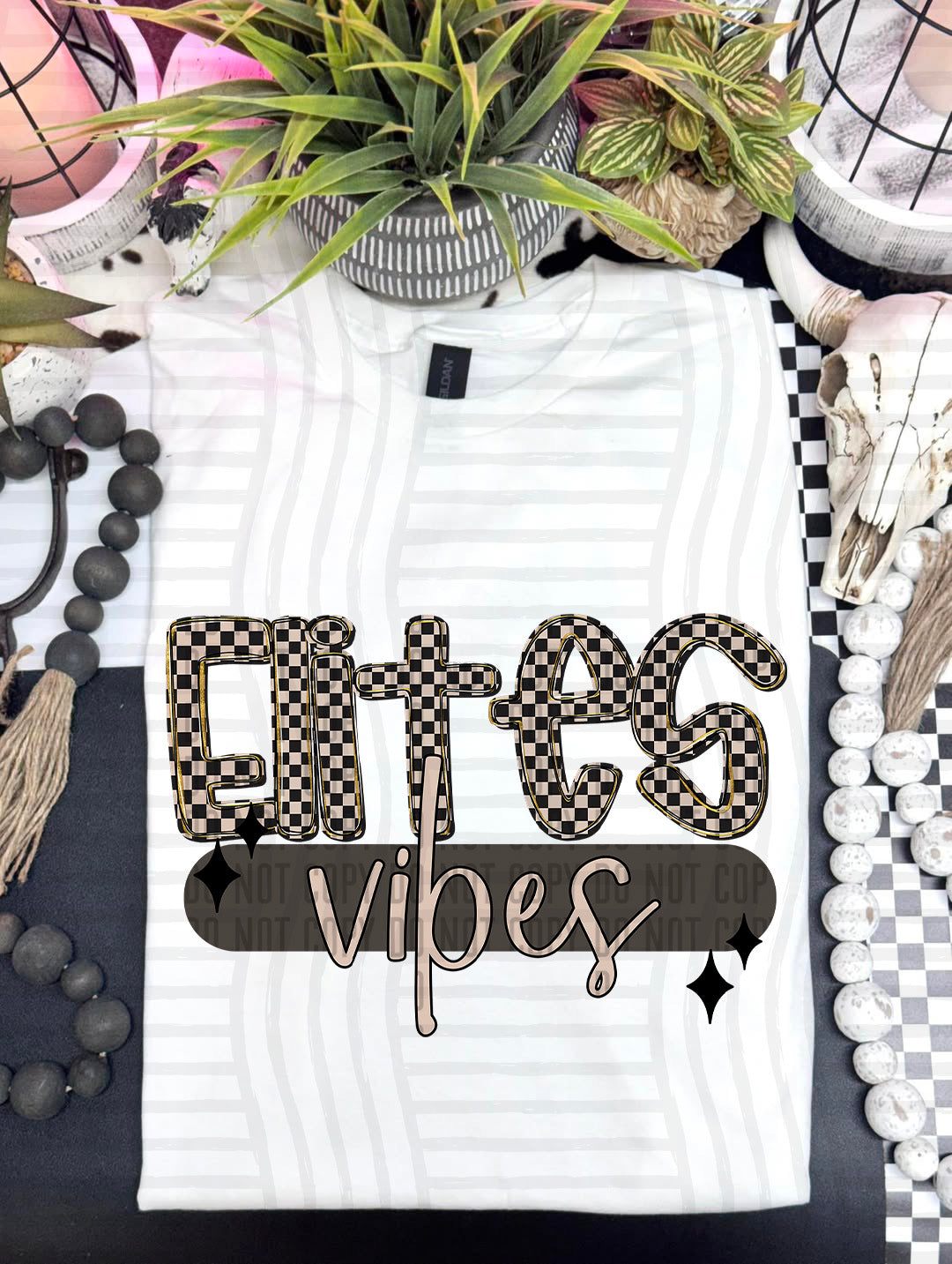 Checkered vibes - Dropdown menu - 300 DPI digital design