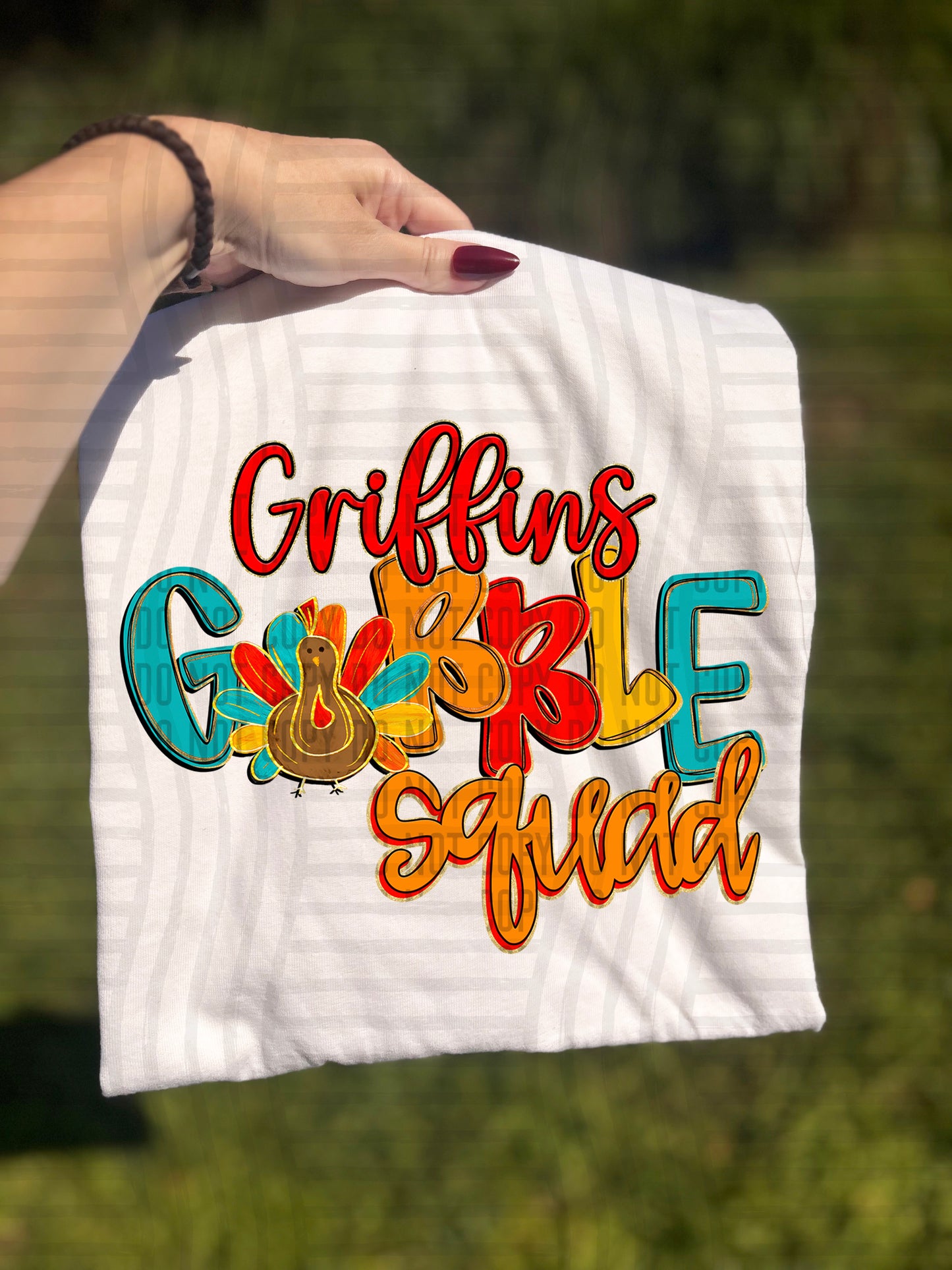 GOBBLE SQUAD MASCOTS - 300 dpi Digital Download