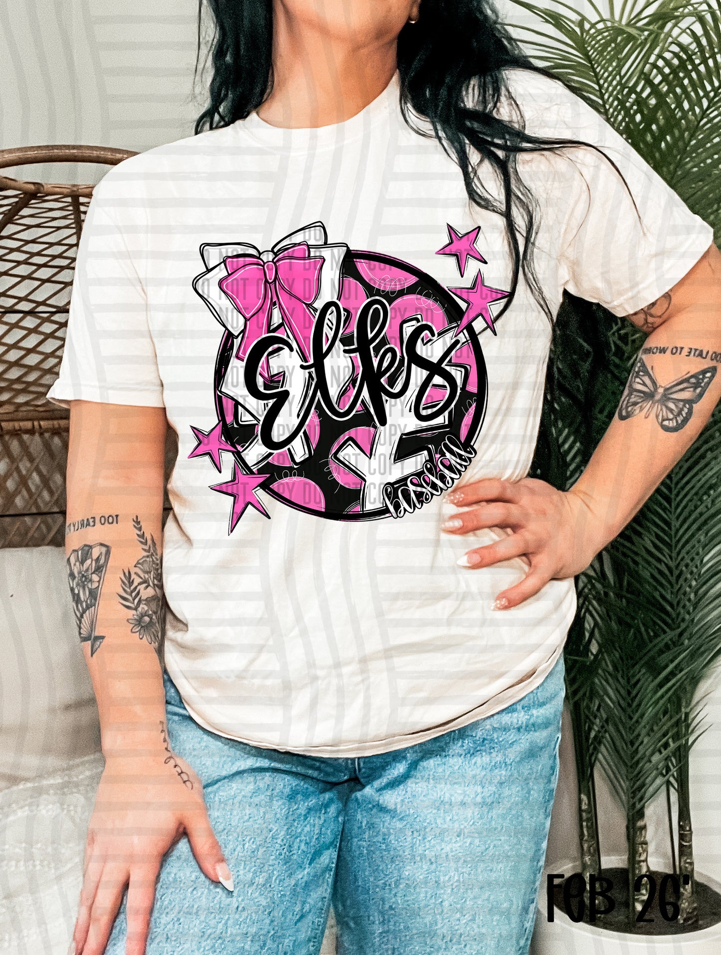 Polka Dot BASEBALL - Dropdown menu - 300 DPI digital design