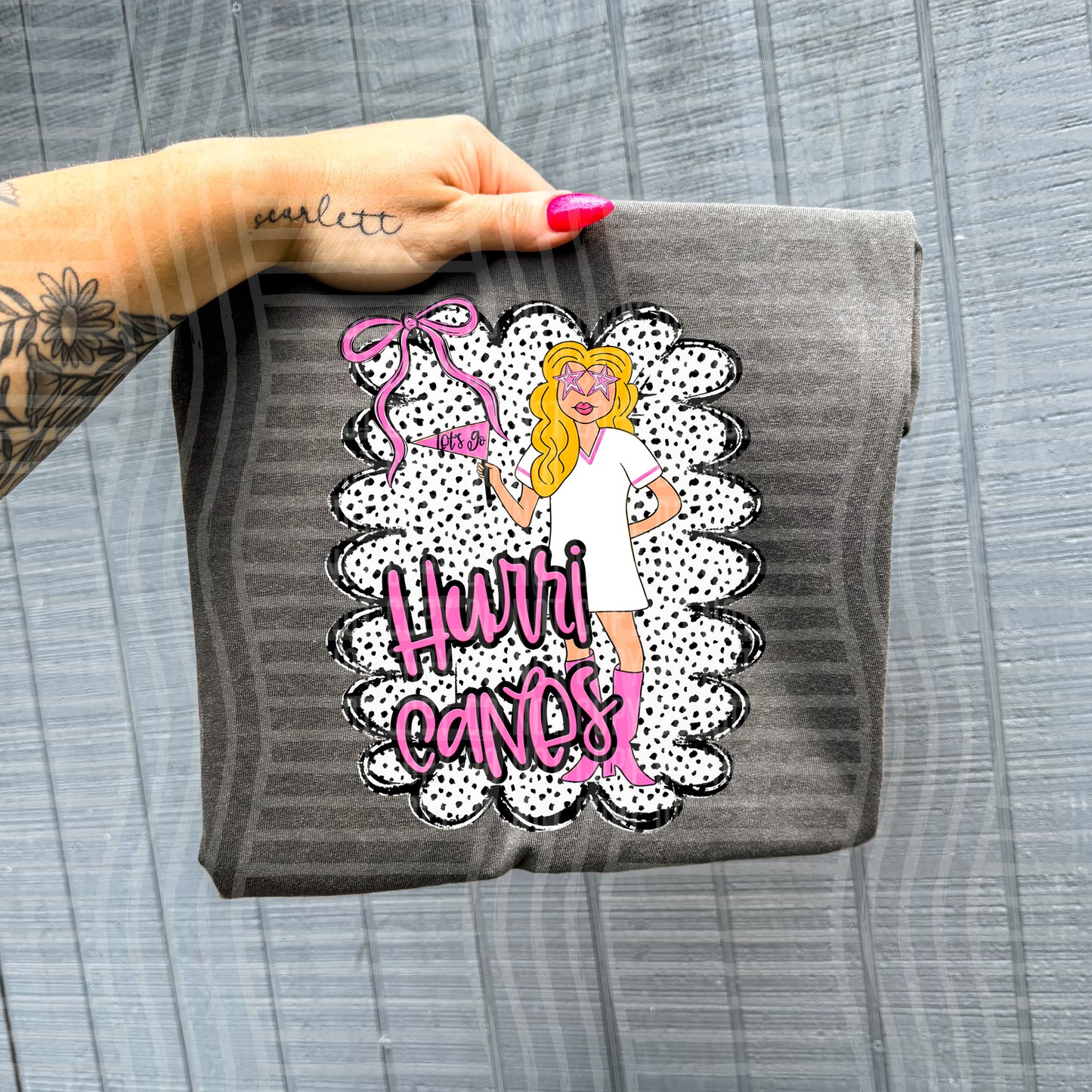 Pink Preppy Gals BLONDE + CUSTOM - Dropdown - Digital Download 300DPI PNG FILE