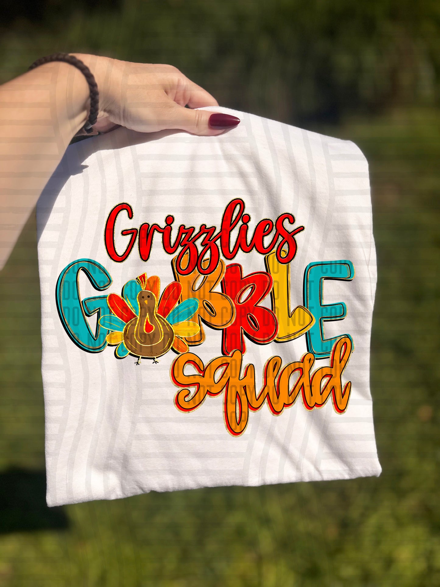 GOBBLE SQUAD MASCOTS - 300 dpi Digital Download