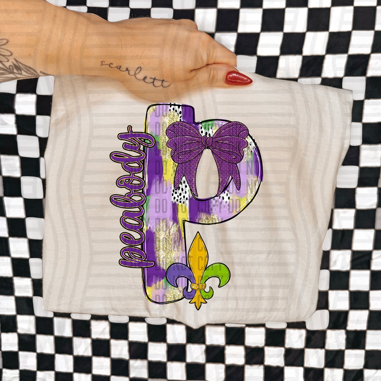 Mardi Mascots Custom + Dropdown  - 300 dpi Digital Download