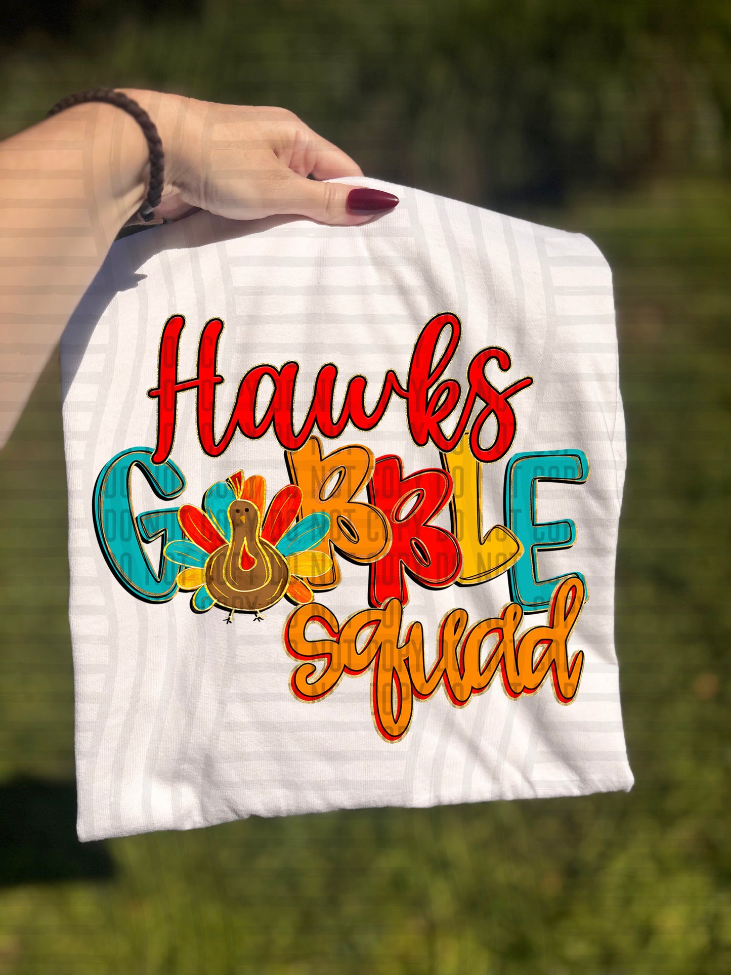 GOBBLE SQUAD MASCOTS - 300 dpi Digital Download