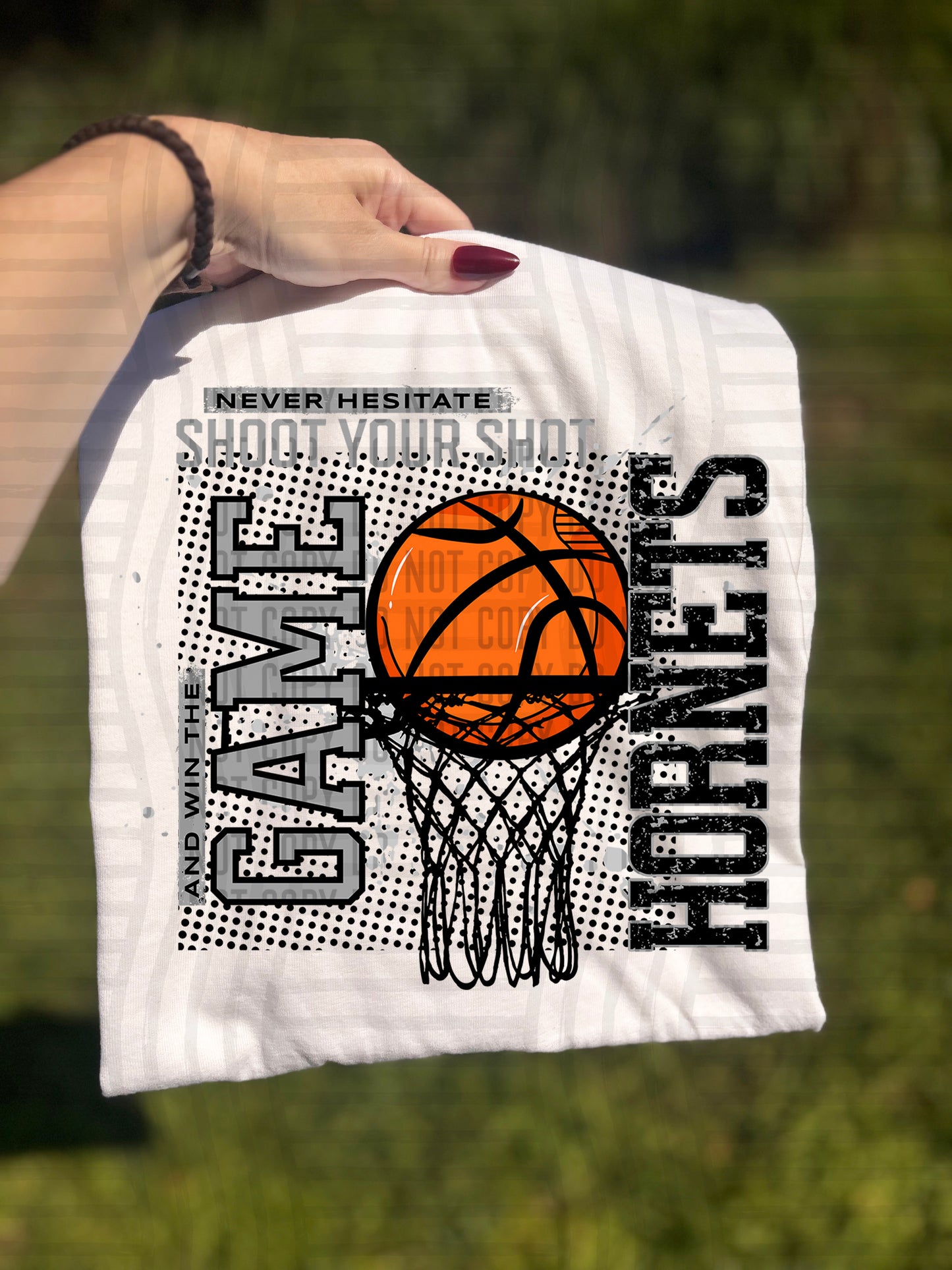 Basketball Never Hesitate - 300 dpi Digital Download