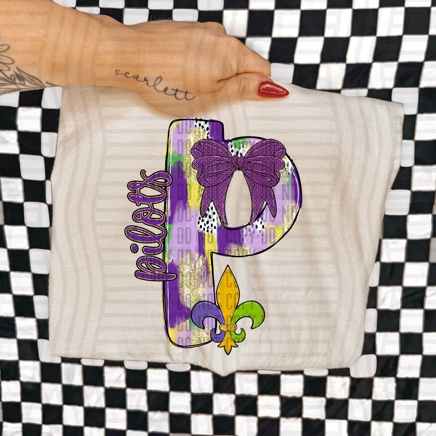 Mardi Mascots Custom + Dropdown  - 300 dpi Digital Download