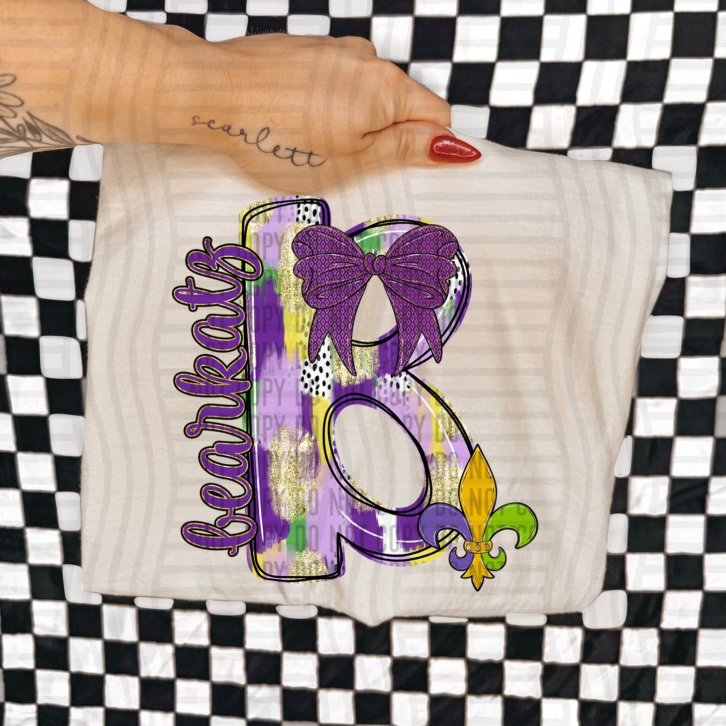 Mardi Mascots Custom + Dropdown  - 300 dpi Digital Download