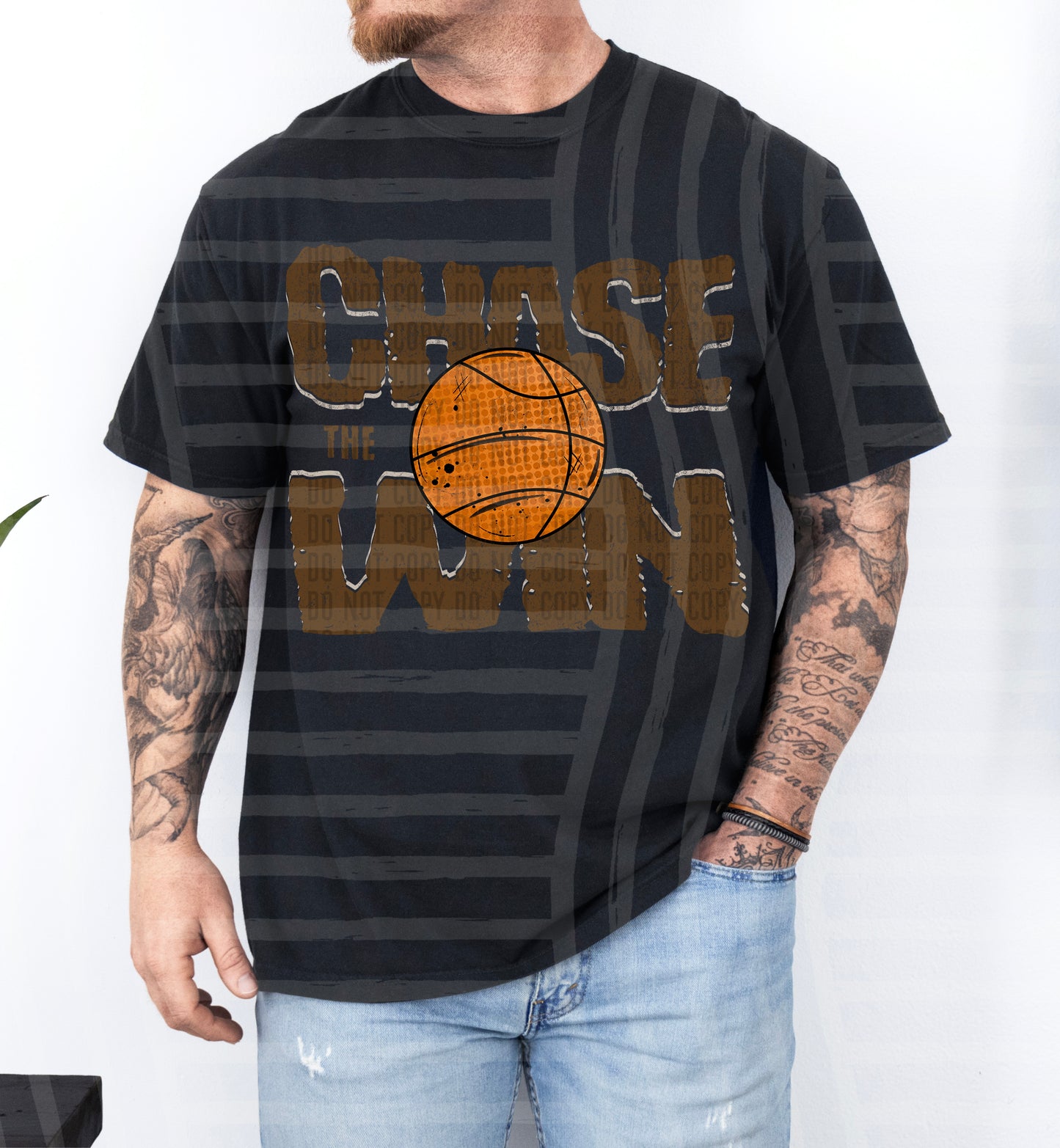 Chase the Win BASKETBALL - Color Dropdown Digital Download 300DPI PNG FILE