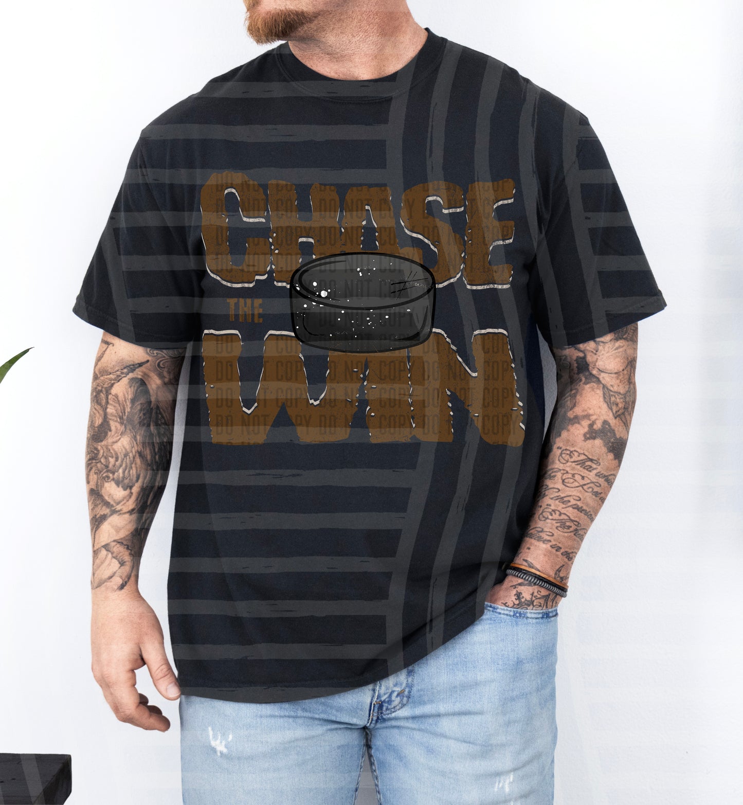 Chase the Win HOCKEY - Color Dropdown Digital Download 300DPI PNG FILE