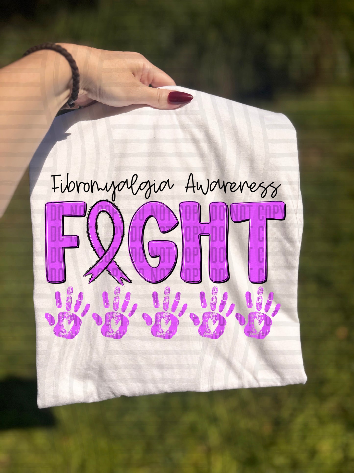 Fibromyalgia Awareness - 300DPI PNG FILE