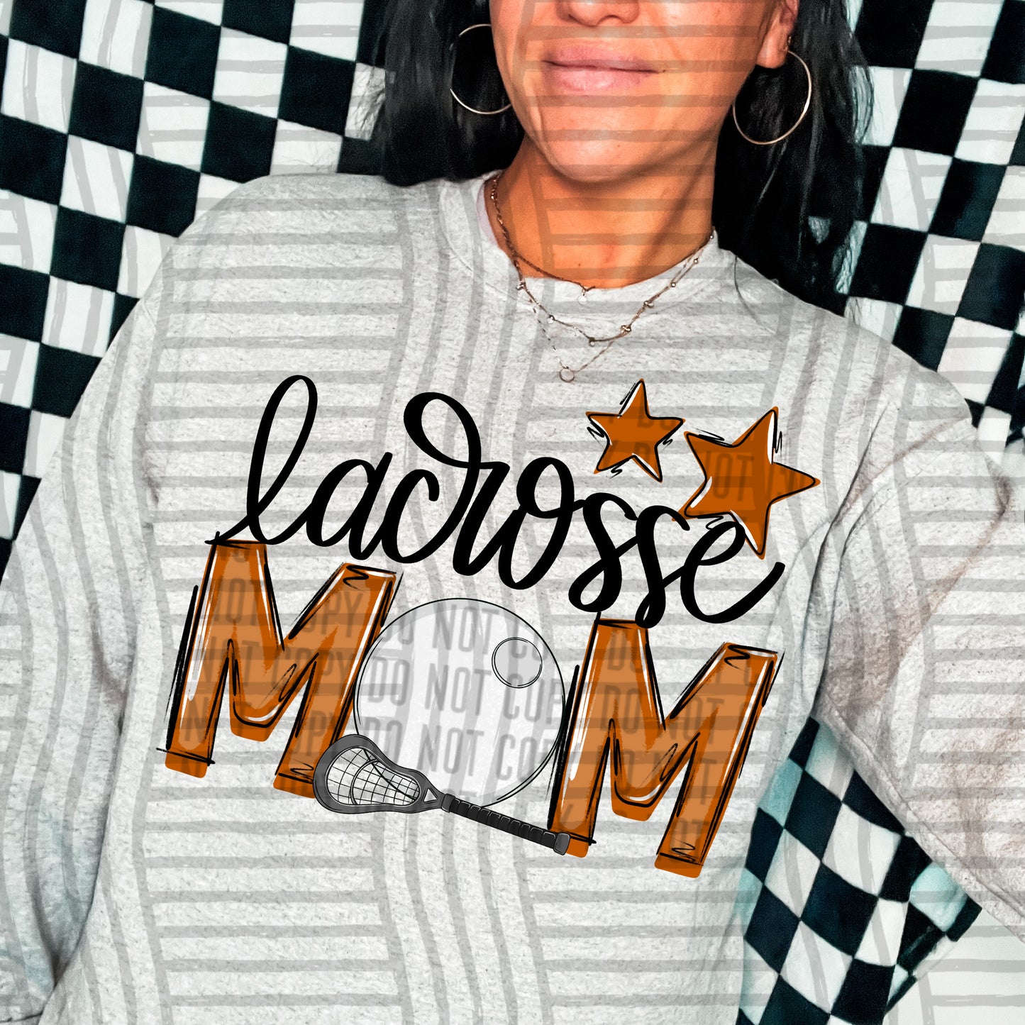 Lacrosse Mom - Color Dropdown Digital Download 300DPI PNG FILE