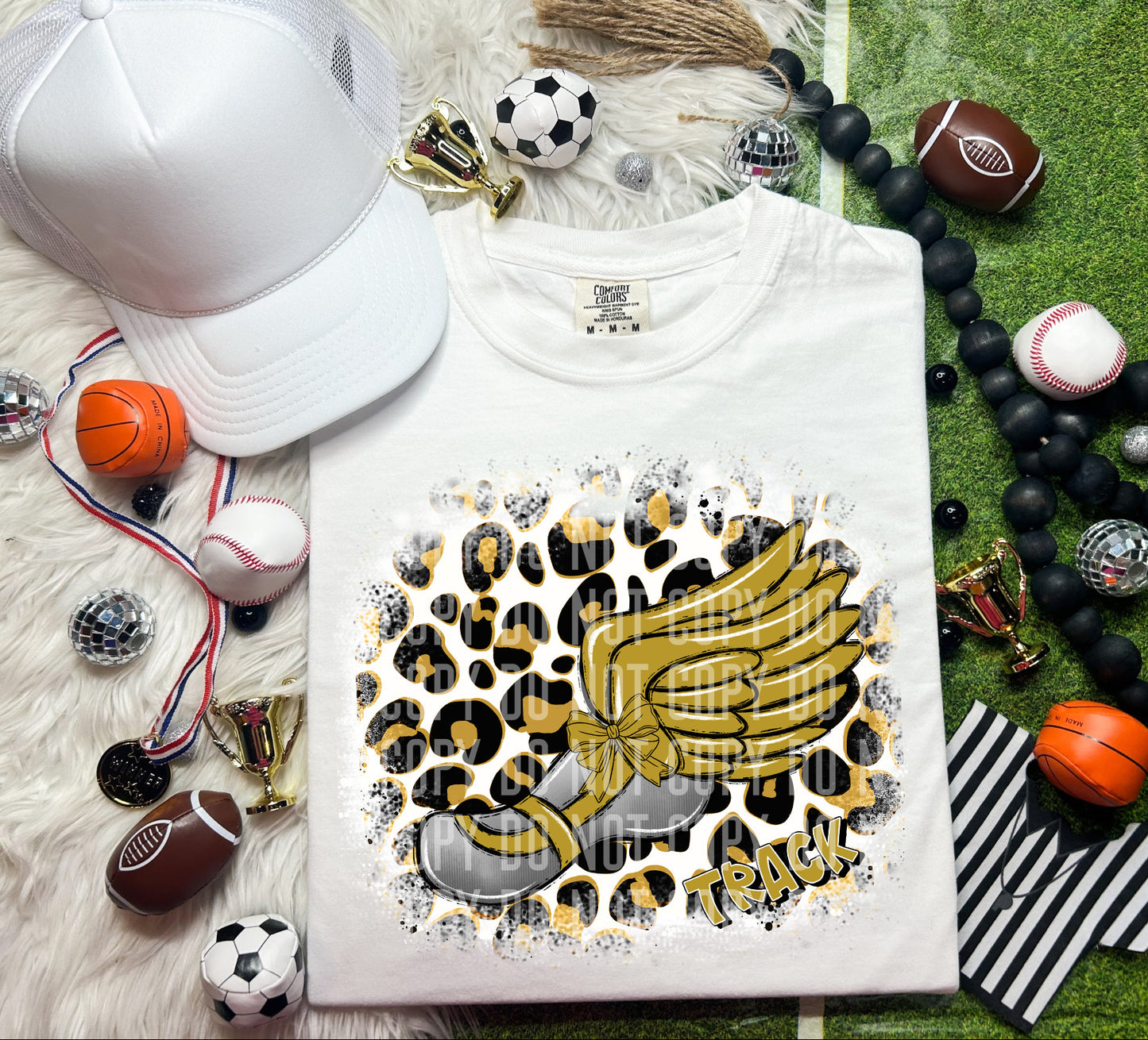 Leopard Coquette Sports Color Dropdown Digital Download 300 DPI PNG