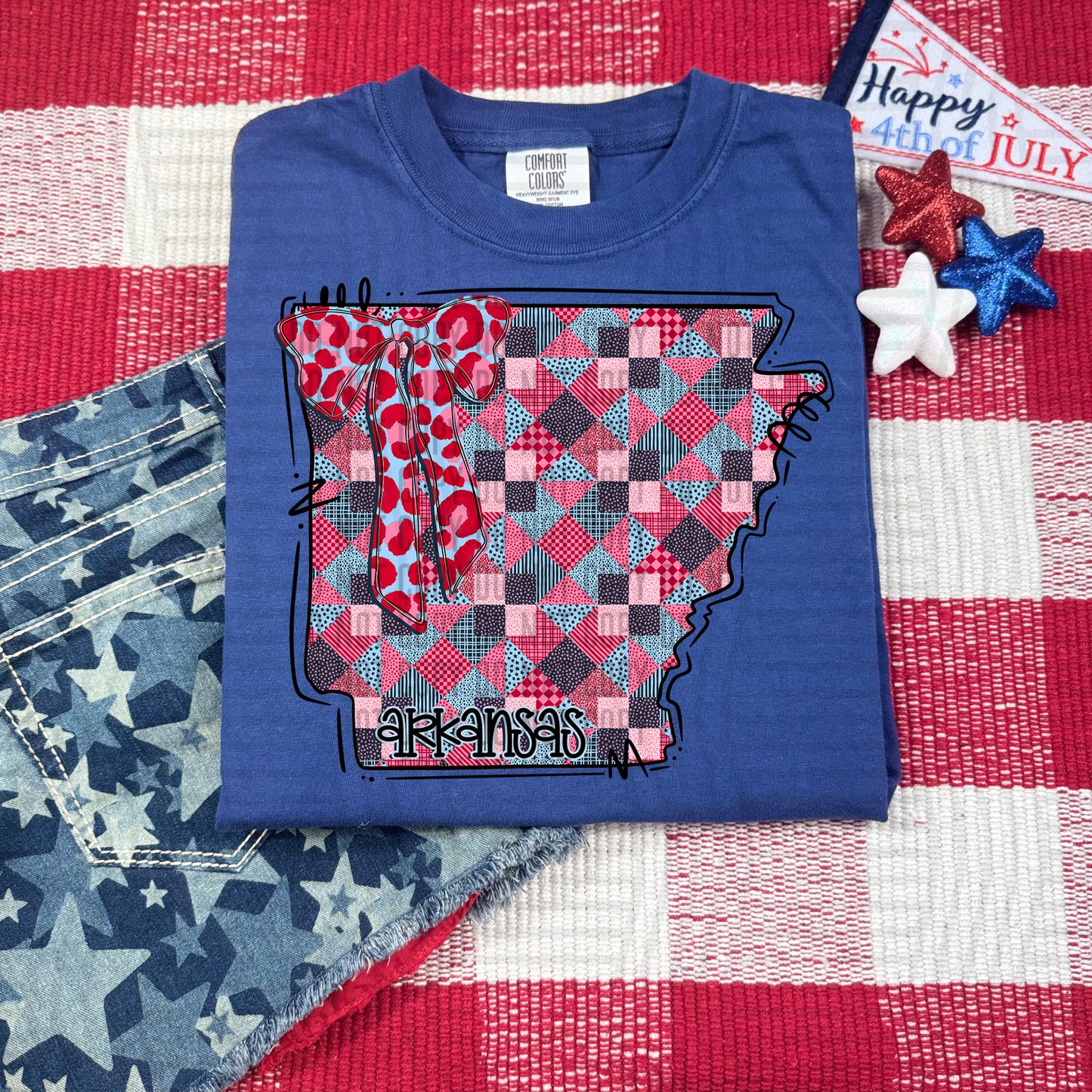 RWB PATCHWORK  -PICK A STATE -  Digital download 300DPI PNG FILE