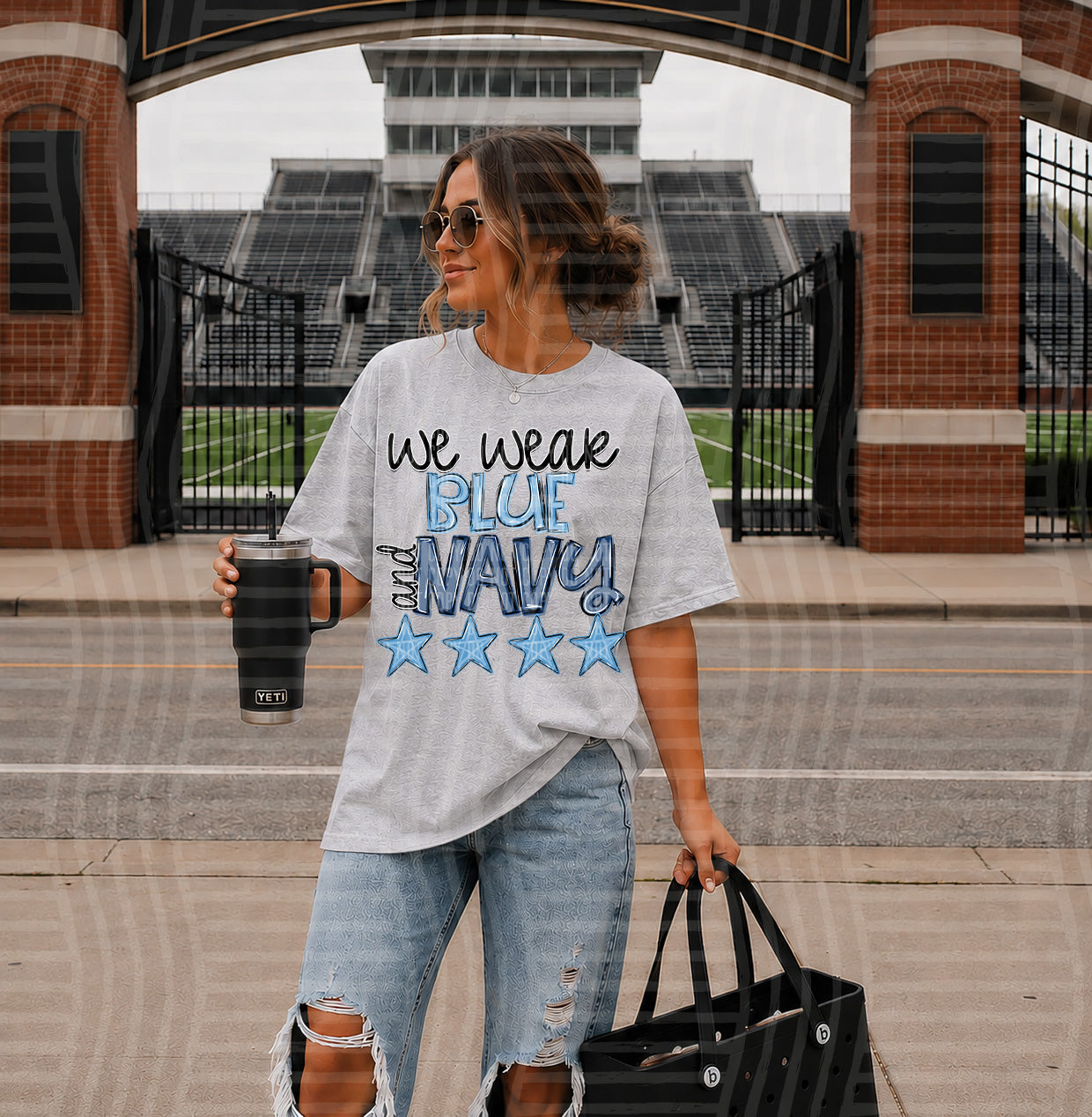 We Wear COLORS - Custom + DROPDOWN - 300 DPI digital download