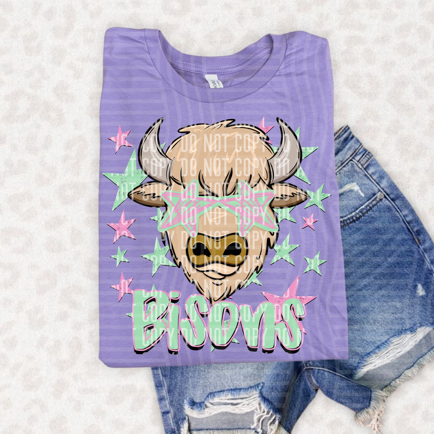 PREPPY STARRY EYED mascots pink/green -  Digital Download 300DPI PNG FILE