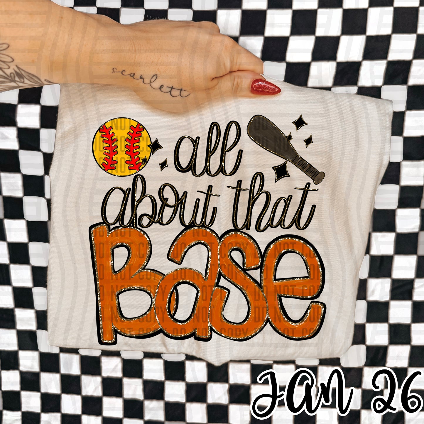 All about that Base- (SOFTBALL) Color Dropdown Digital Download 300DPI PNG FILE
