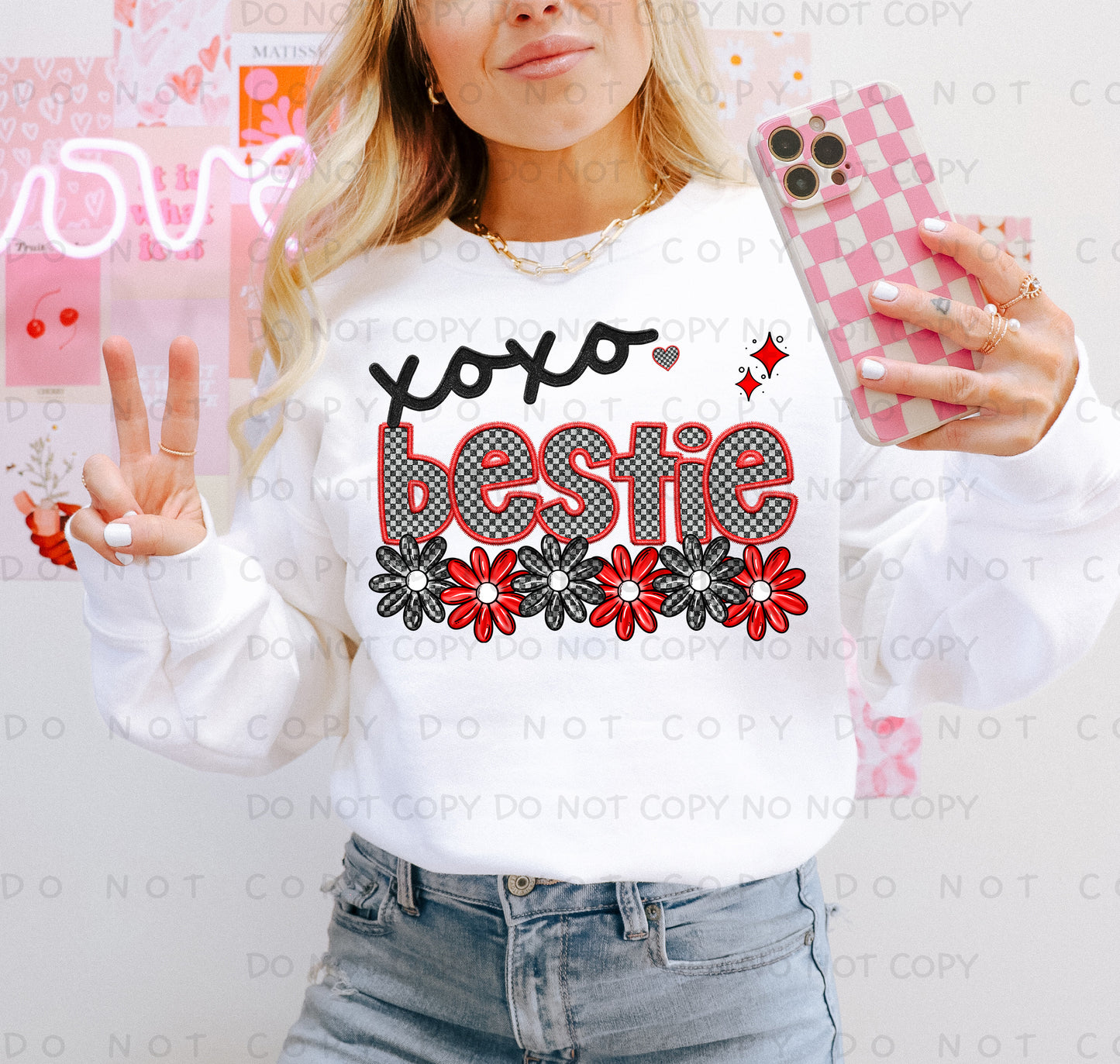 XOXO - PICK A NAME DROPDOWN + CUSTOM - Digital Download 300DPI PNG FILE