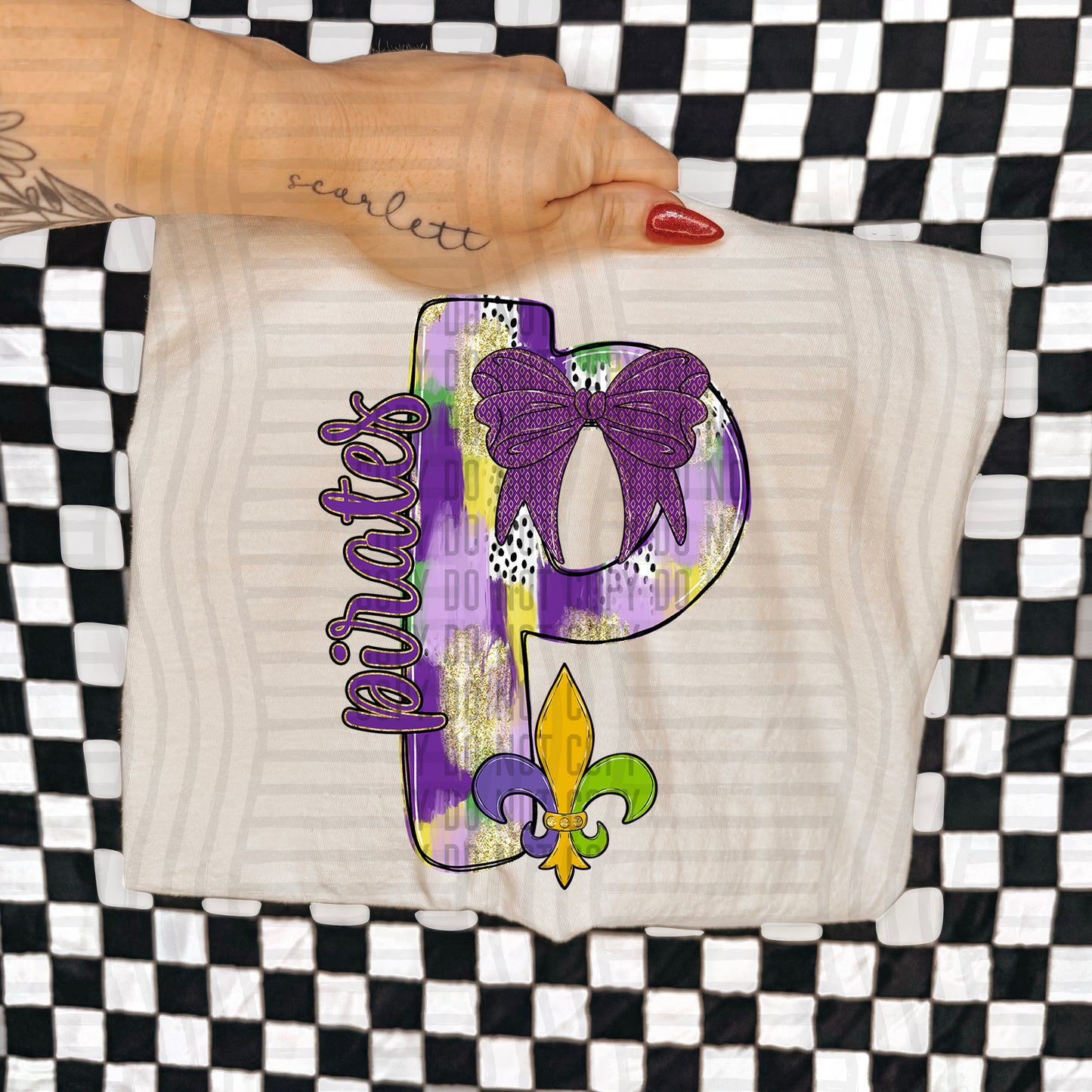 Mardi Mascots Custom + Dropdown  - 300 dpi Digital Download