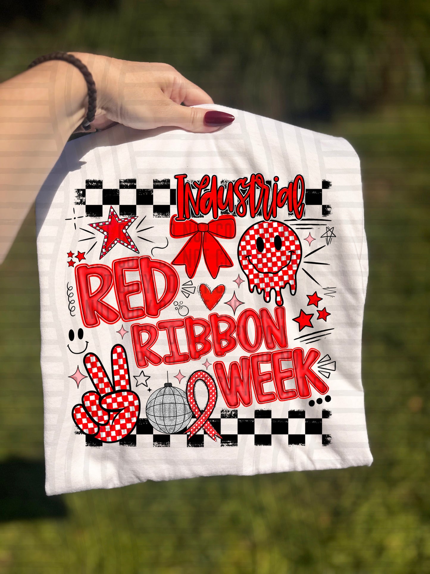 RED RIBBON WEEK - 300 dpi Digital Download