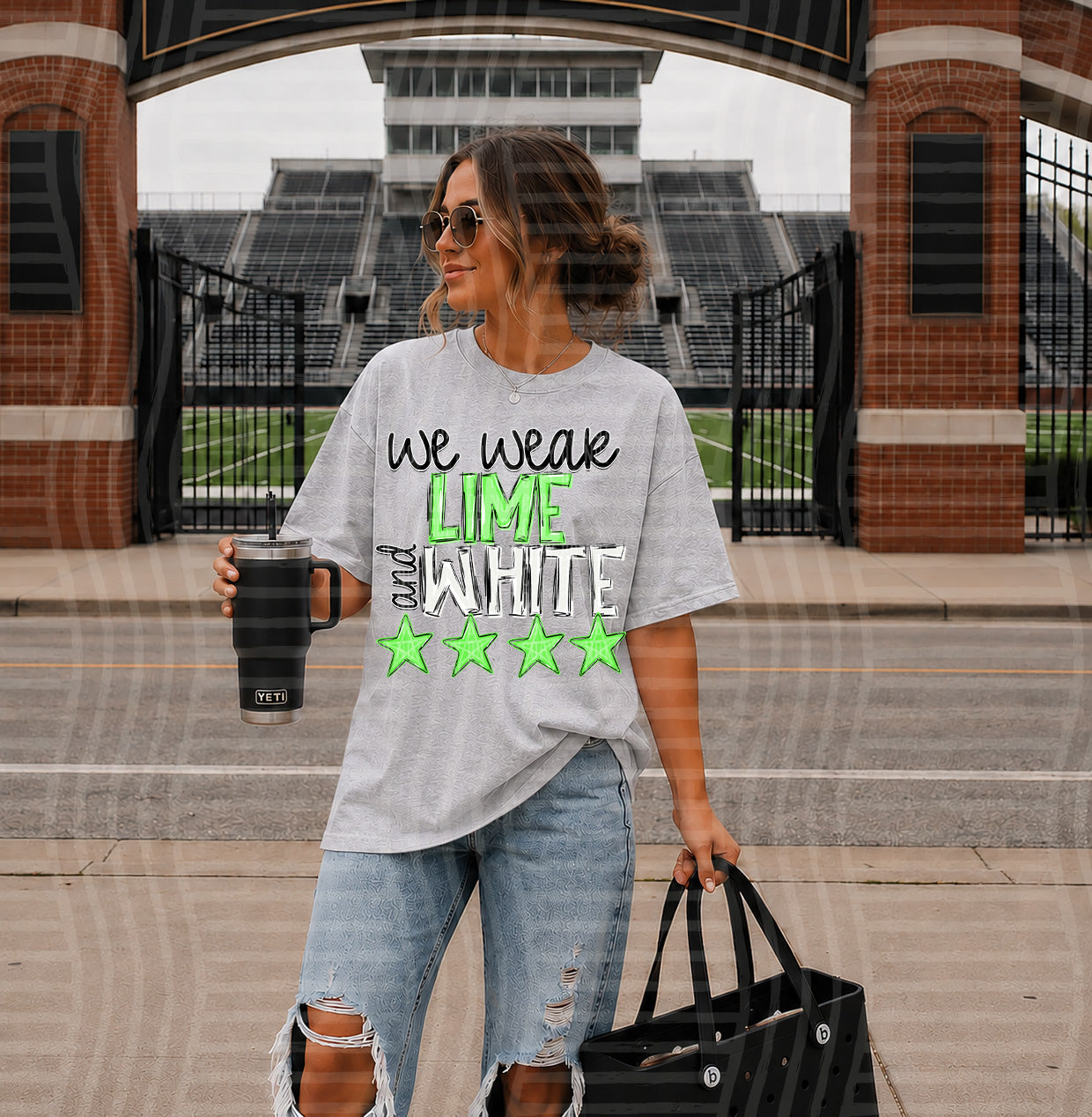 We Wear COLORS - Custom + DROPDOWN - 300 DPI digital download