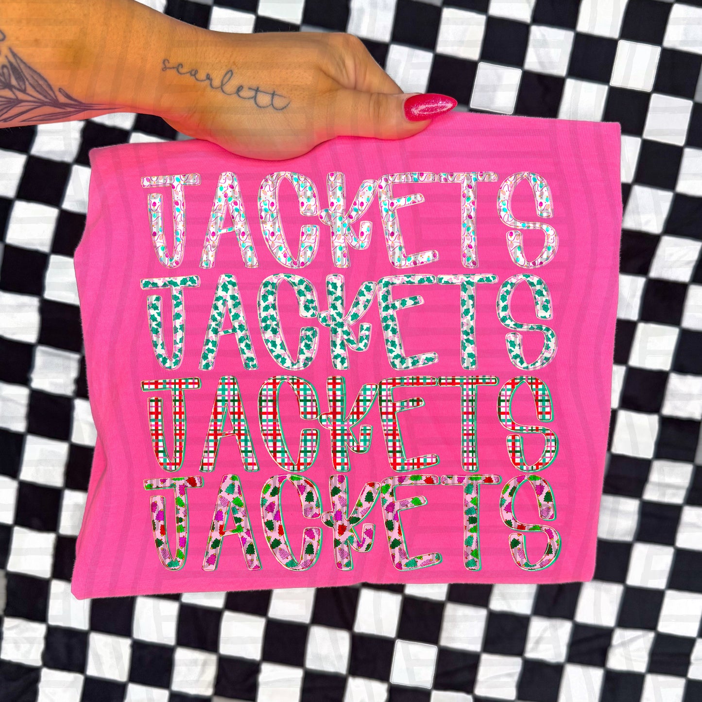 Twinkle Tinsel stacked - Dropdown - 300 DPI Digital download